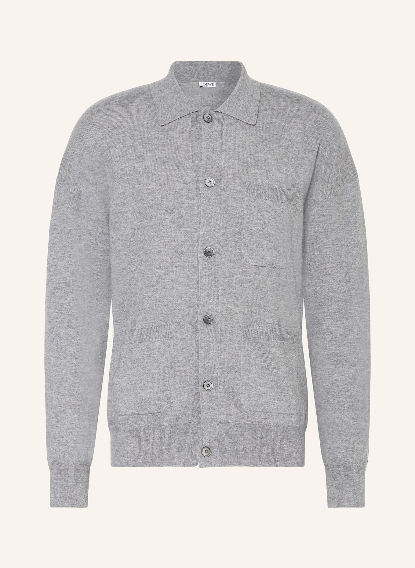 LOEWE Cardigan, Color: GRAY (Image 1)