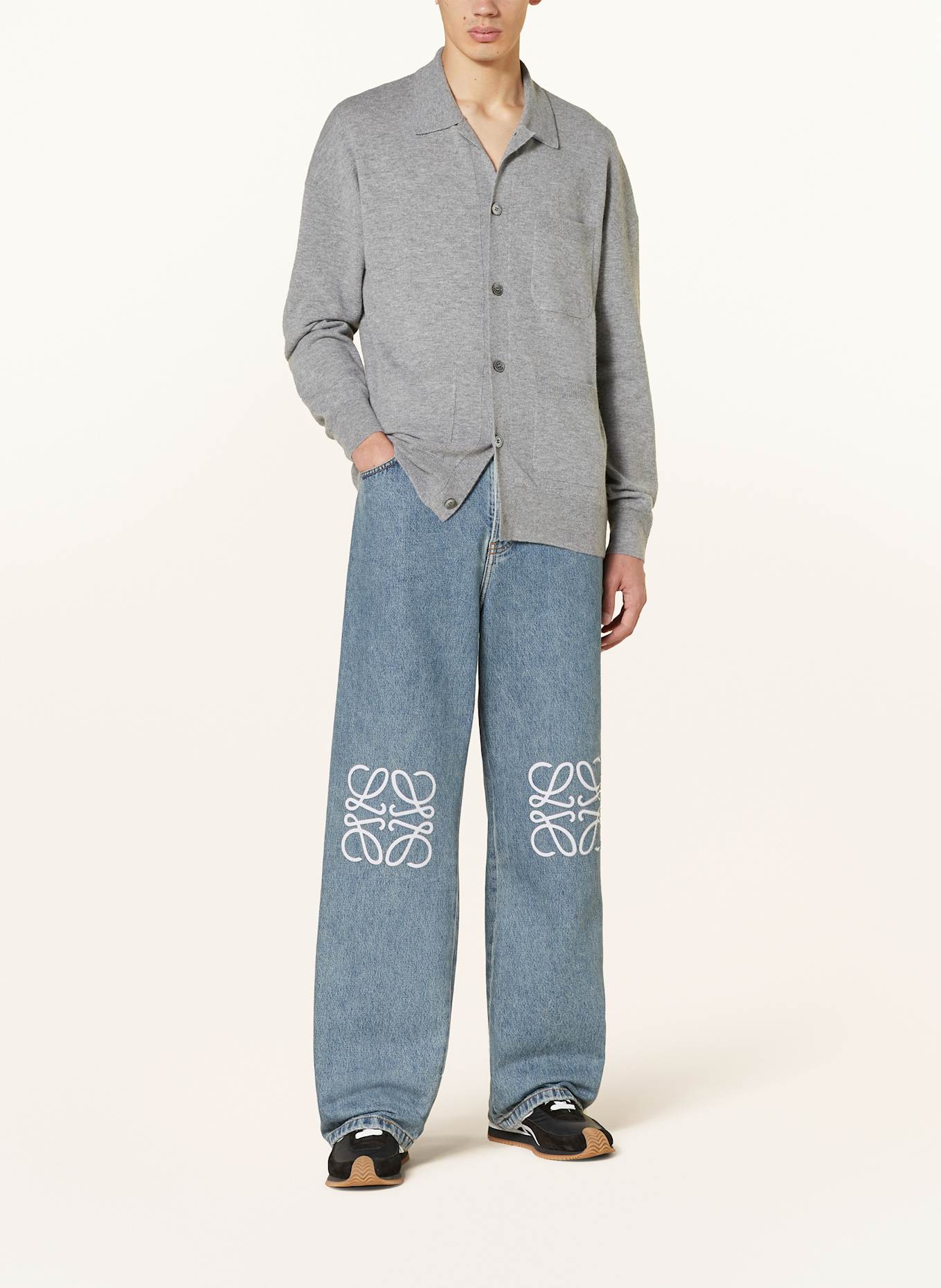 LOEWE Cardigan, Color: GRAY (Image 2)