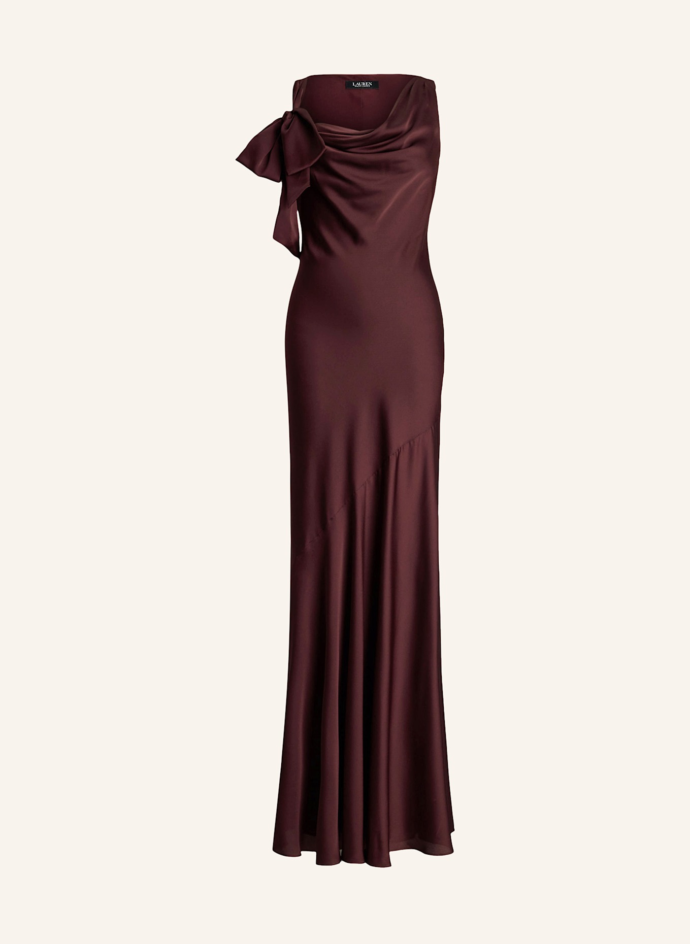 LAUREN RALPH LAUREN Evening dress: DARK RED