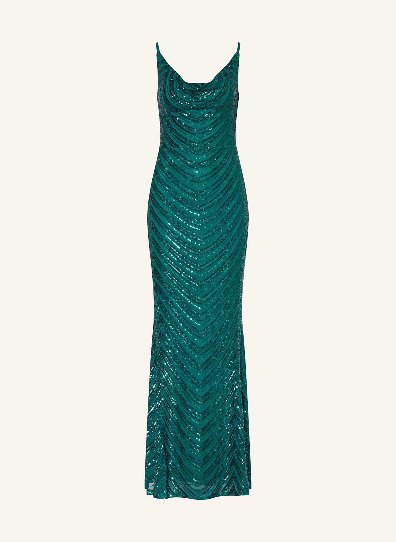 LIPSY Evening dress with sequins in teal