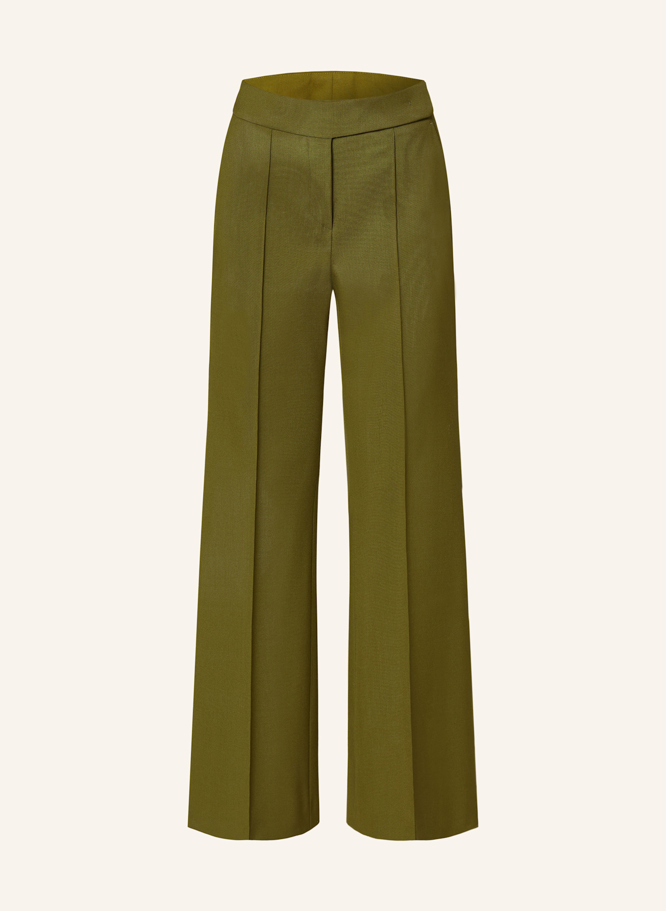 windsor. Wide leg trousers, Color: OLIVE (Image 1)