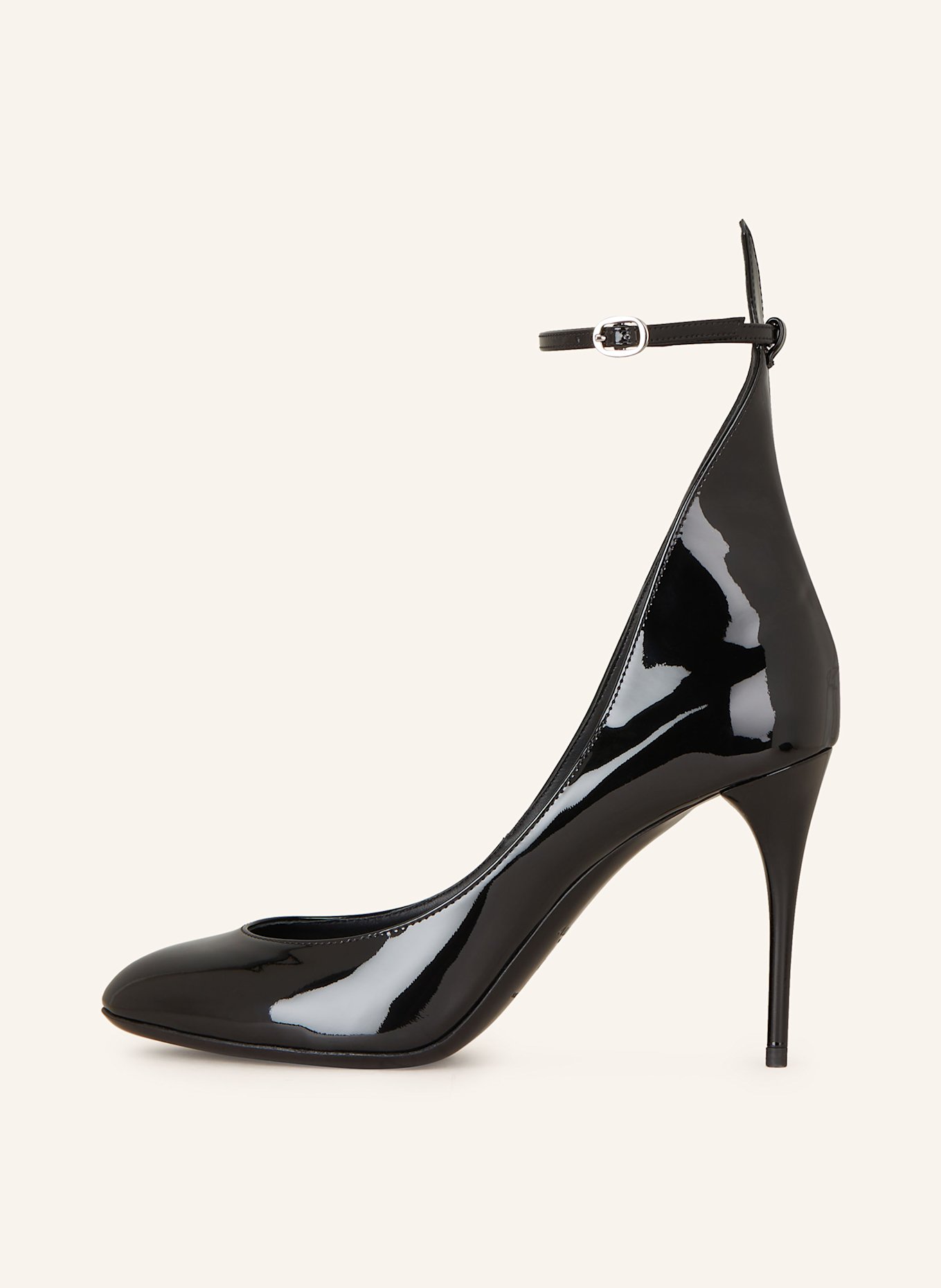 ALAÏA Lack-Pumps: SCHWARZ