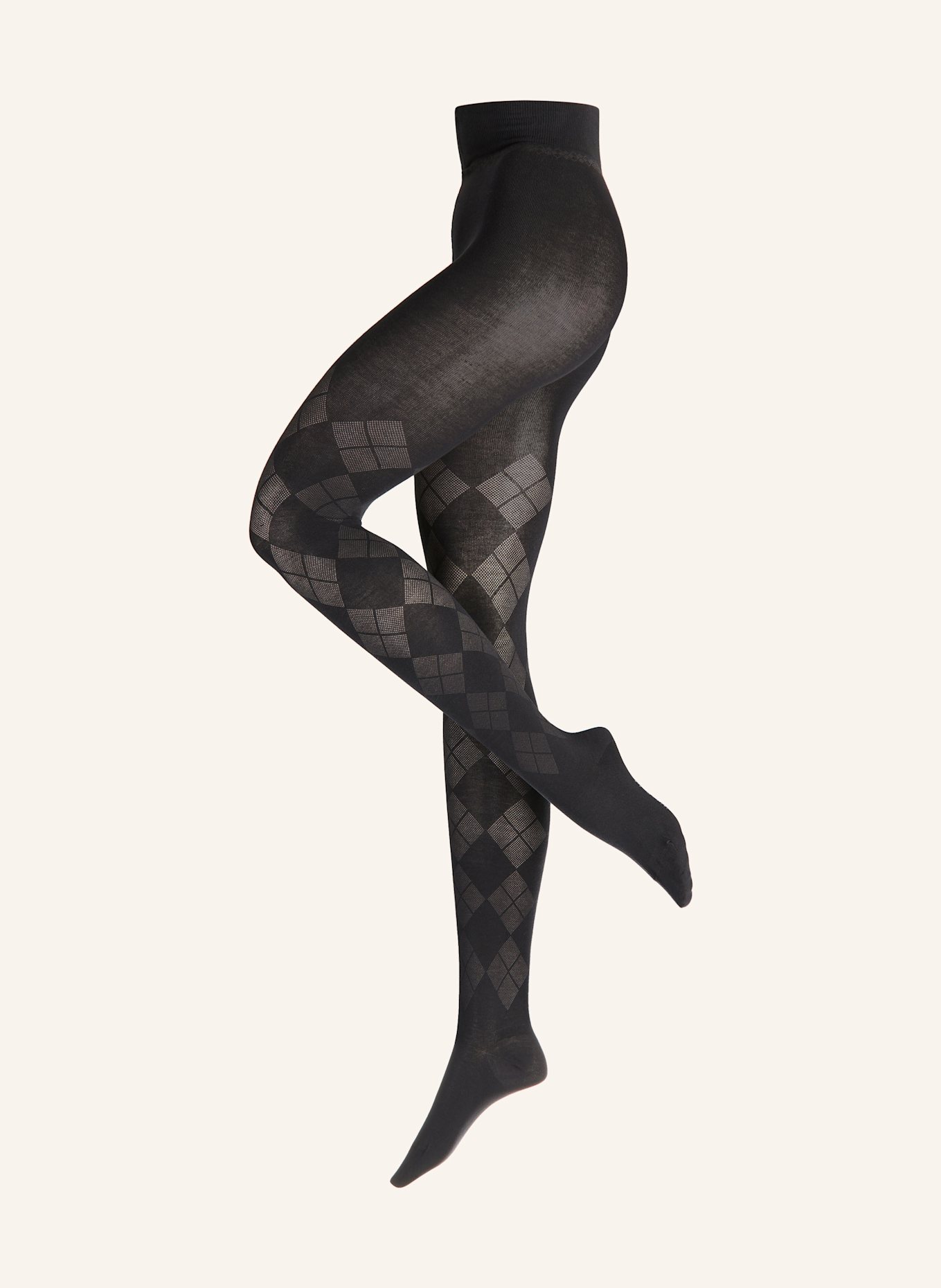 Burlington FINE ARGYLE tights
