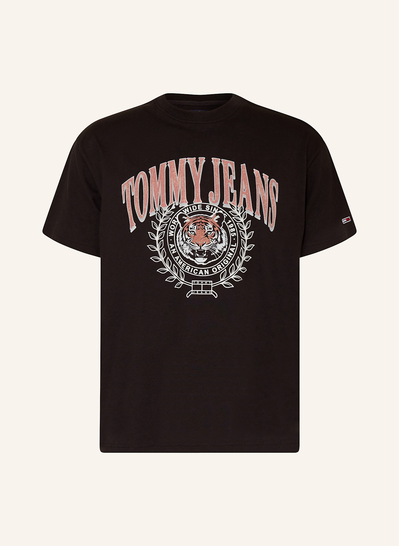 TOMMY JEANS T-Shirt: SCHWARZ