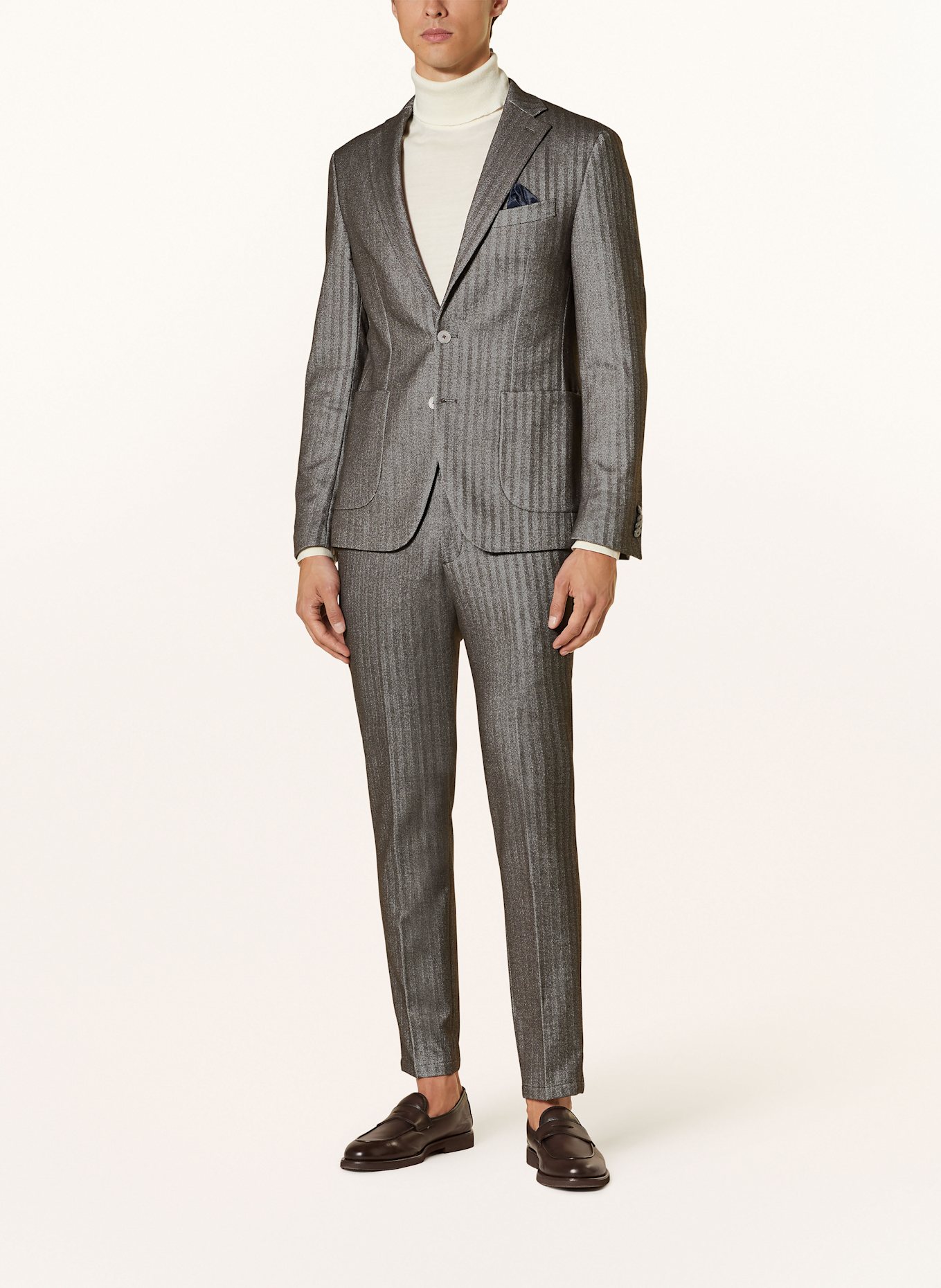 PAUL Suit trousers slim fit: 850 Light Brown