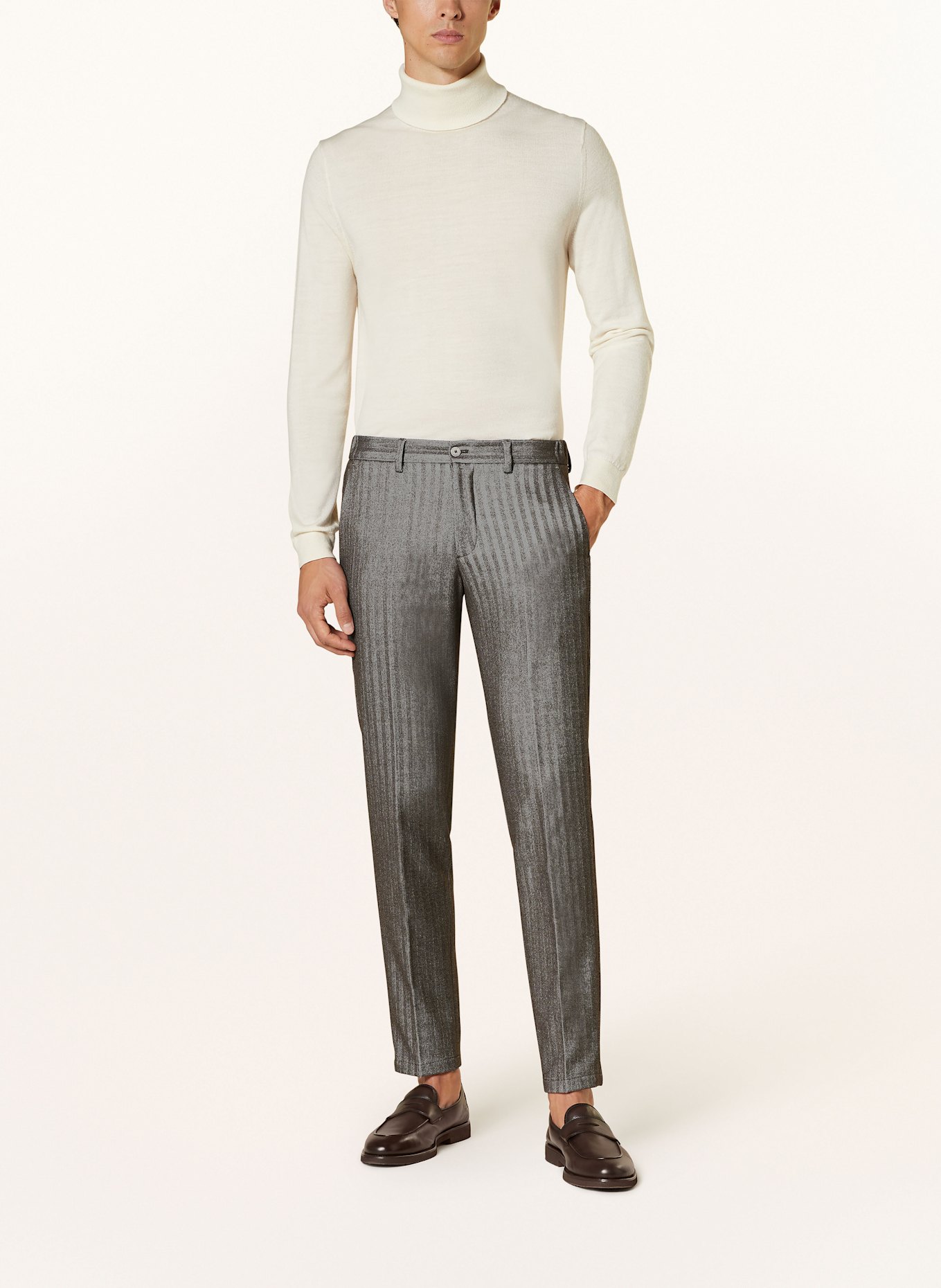 PAUL Suit trousers slim fit: 850 Light Brown