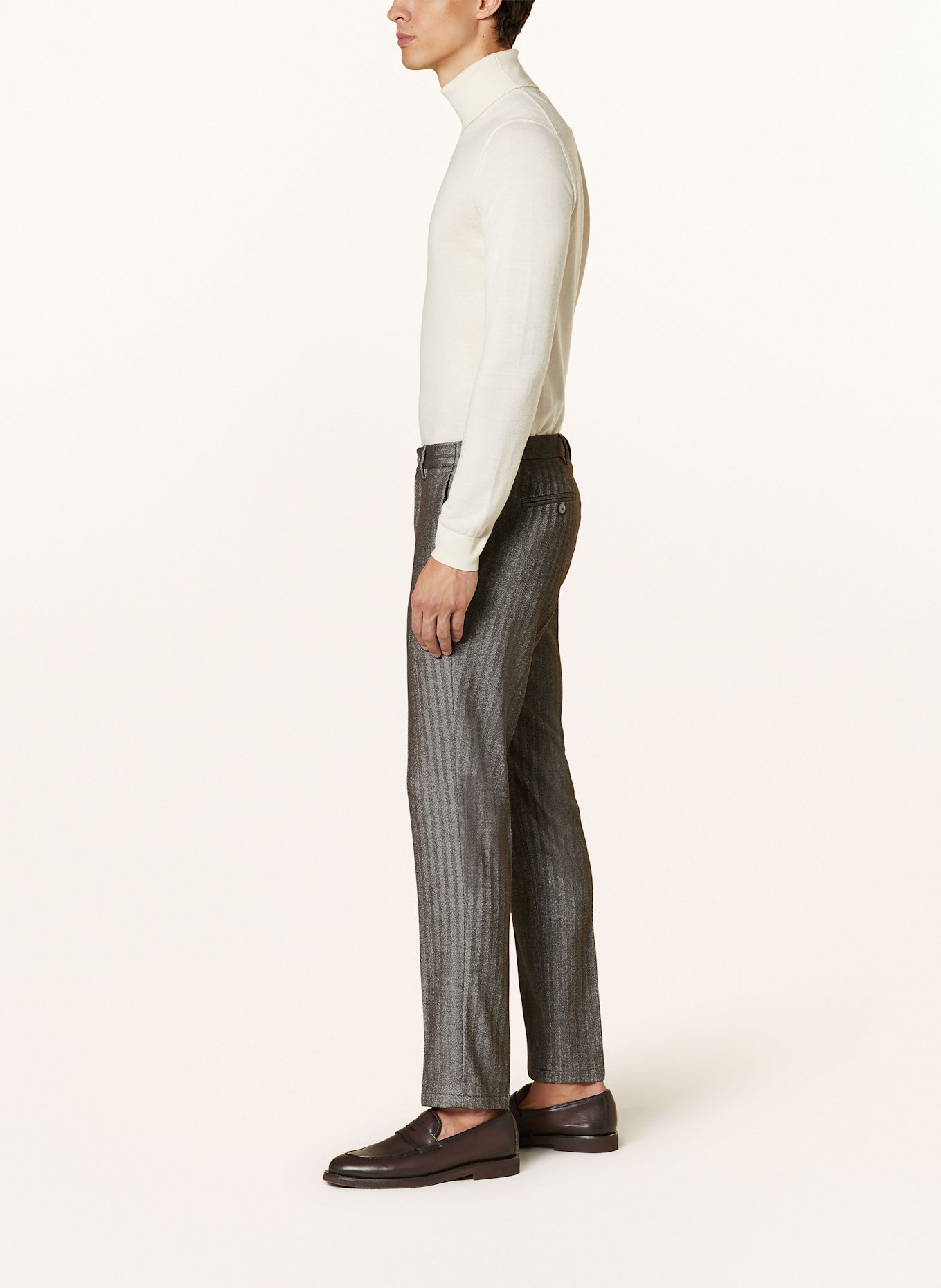 PAUL Suit trousers slim fit: 850 Light Brown