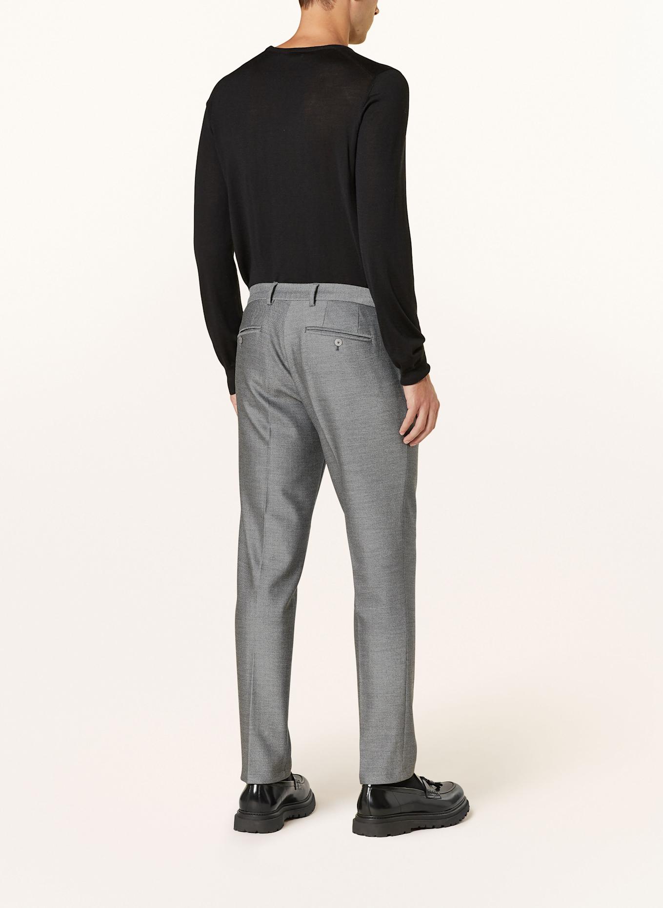 PAUL Spodnie garniturowe extra slim fit z dżerseju, Kolor: 940 Charcoal (Obrazek 4)