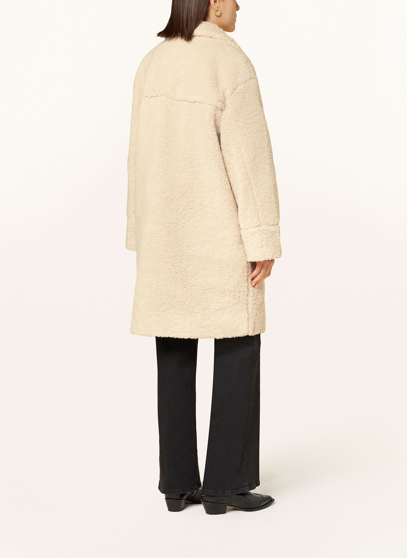 Mantel Opus Hemdjacke Kariert Karierte Winter Wollmäntel Für Damen