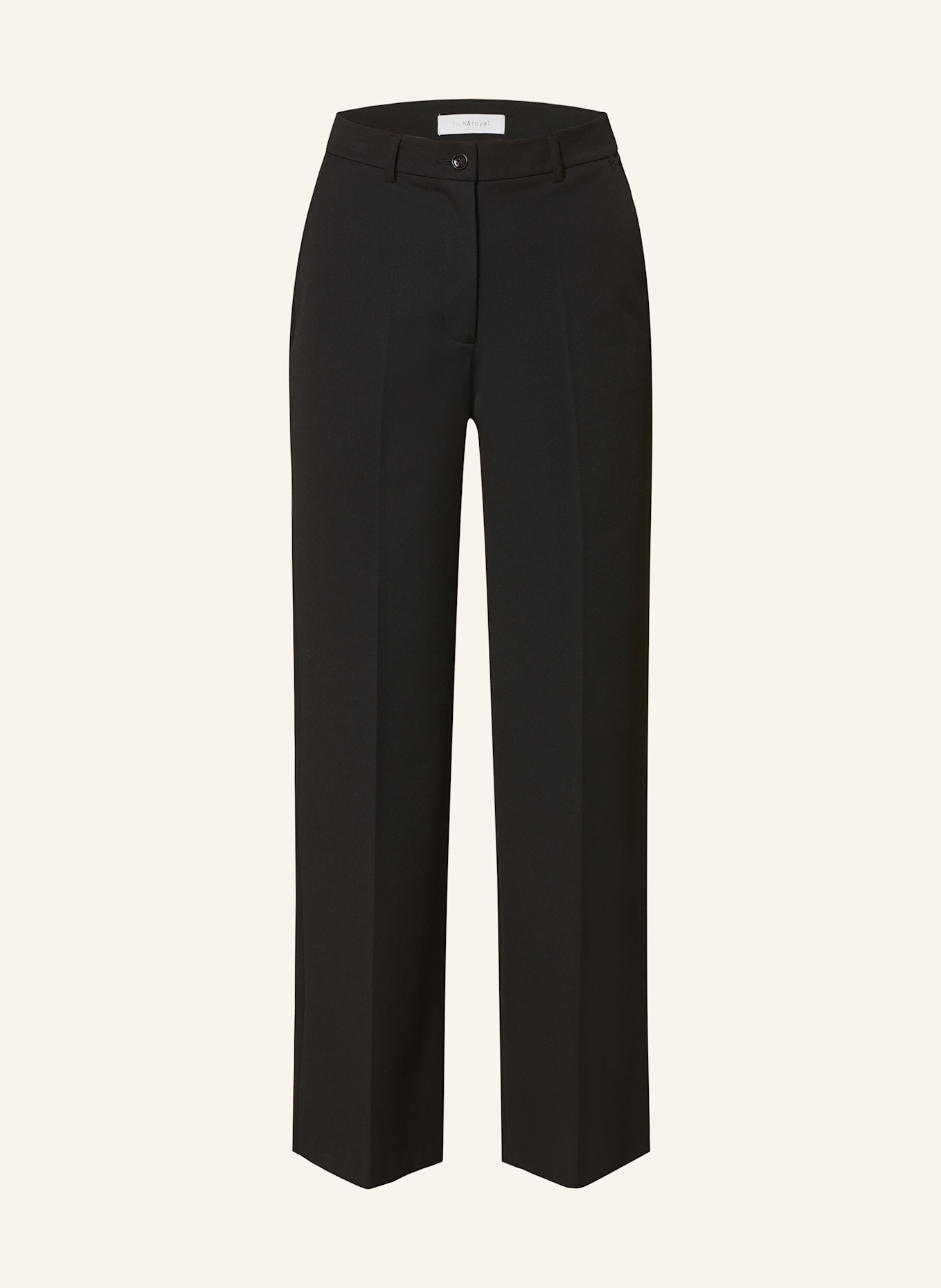 rich&royal Marlenehose, Farbe: SCHWARZ (Bild 1)
