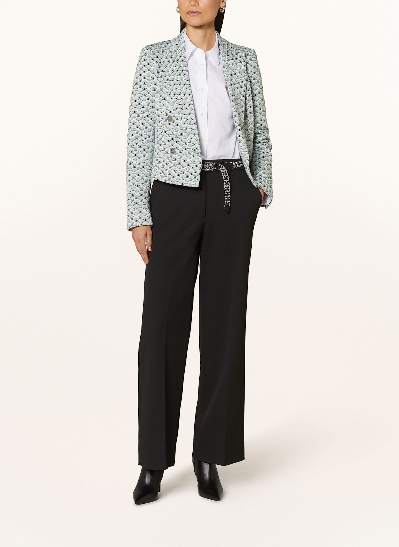 rich&royal Marlenehose, Farbe: SCHWARZ (Bild 2)