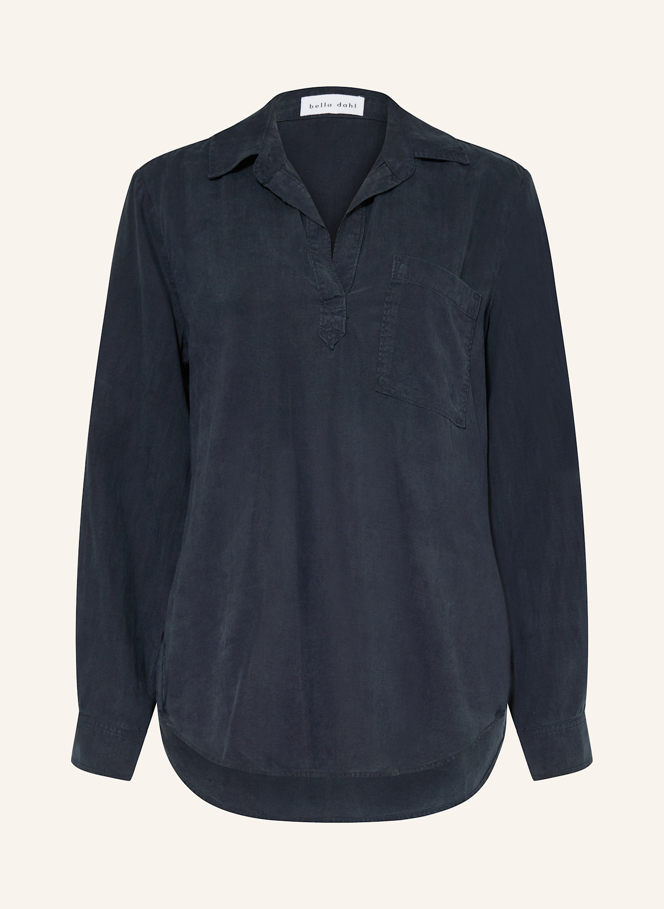 bella dahl Blusenshirt, Farbe: DUNKELBLAU (Bild 1)