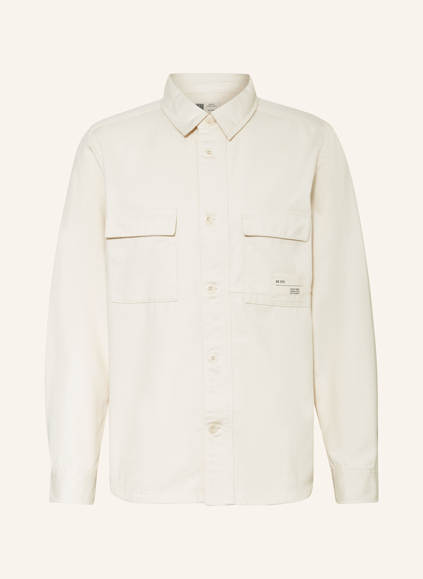 OLYMP Overshirt: ECRU