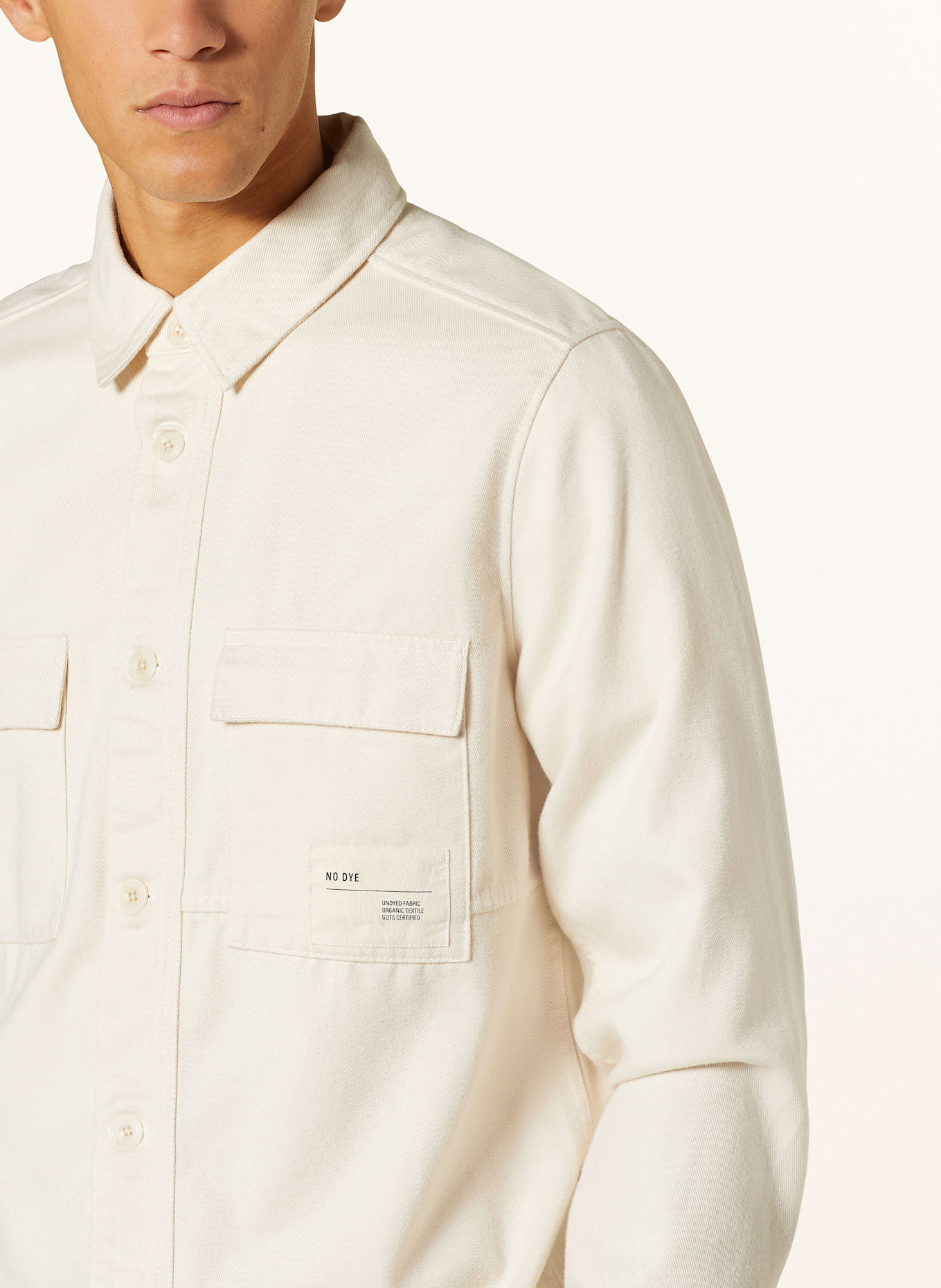 OLYMP Overshirt: ECRU