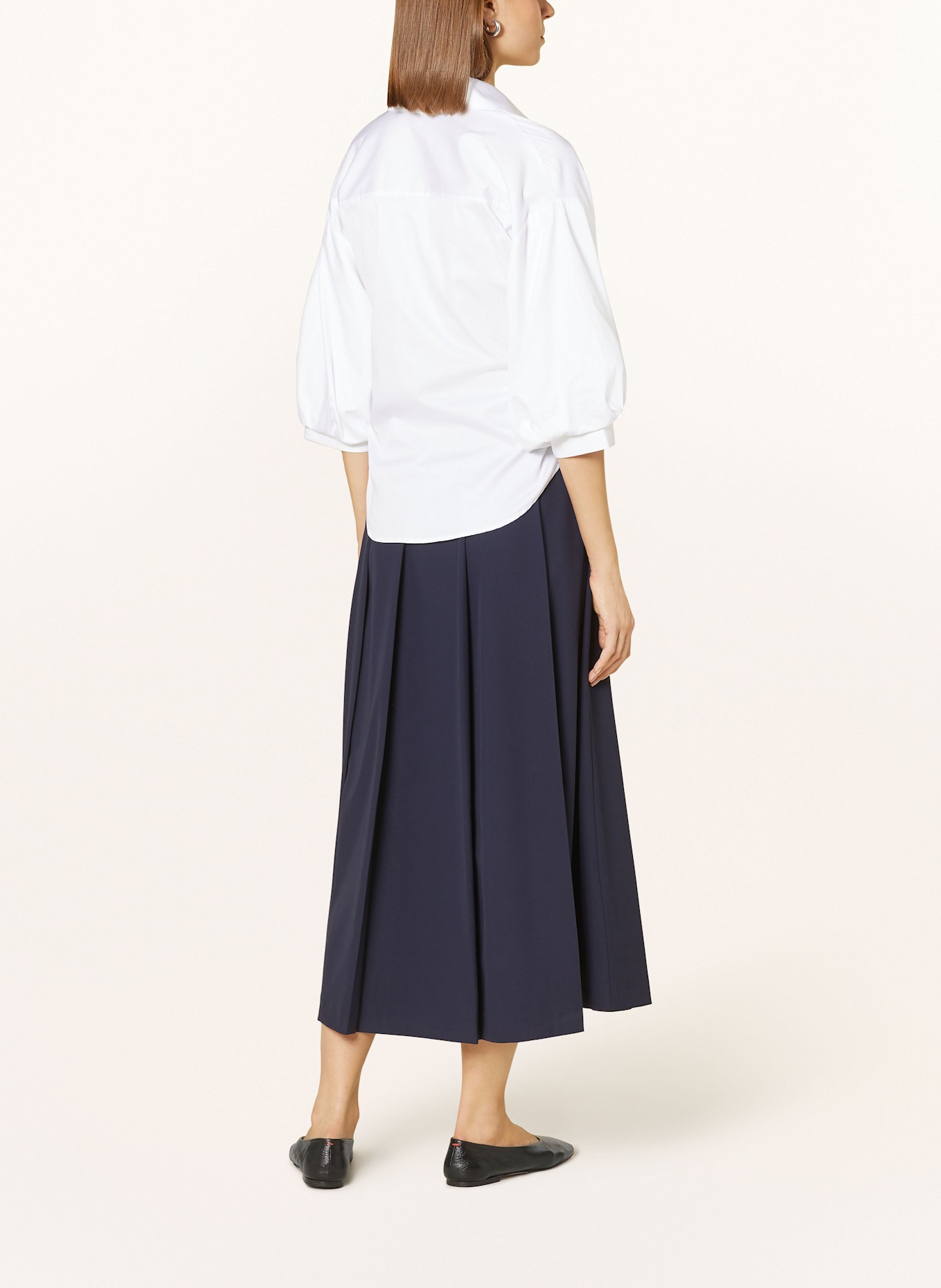 rich&royal Pleated skirt, Color: DARK BLUE (Image 3)