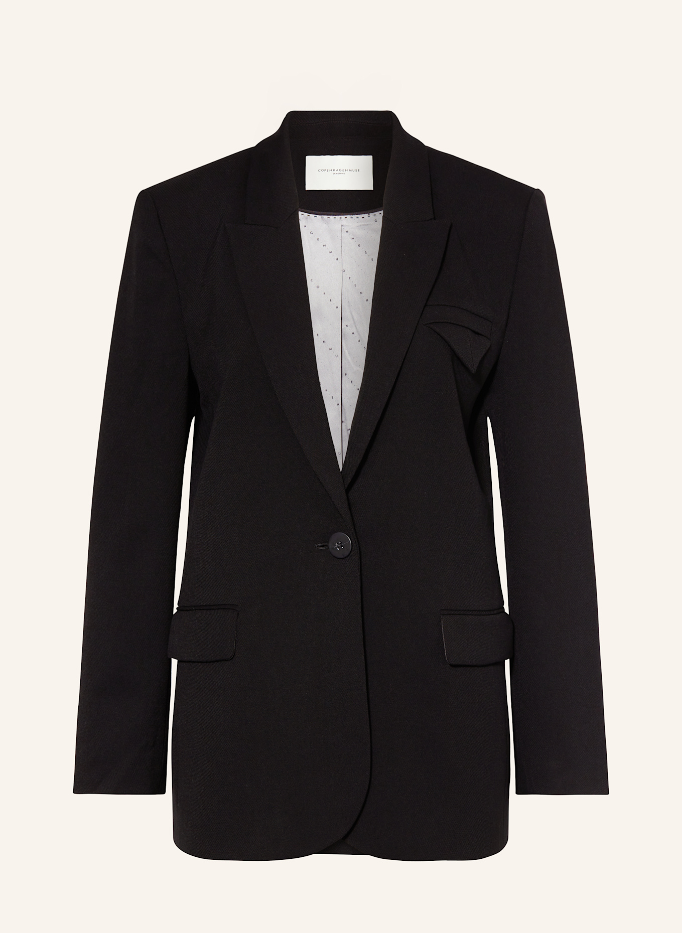 COPENHAGEN MUSE Blazer CMTAILOR, Farbe: SCHWARZ (Bild 1)