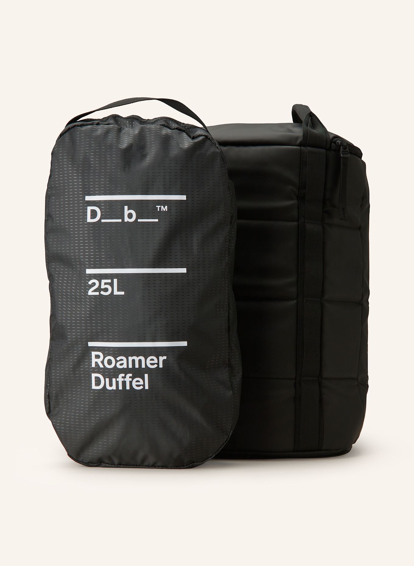 D_b_ ROAMER DUFFEL PACK 25 l backpack with laptop compartment: BLACK
