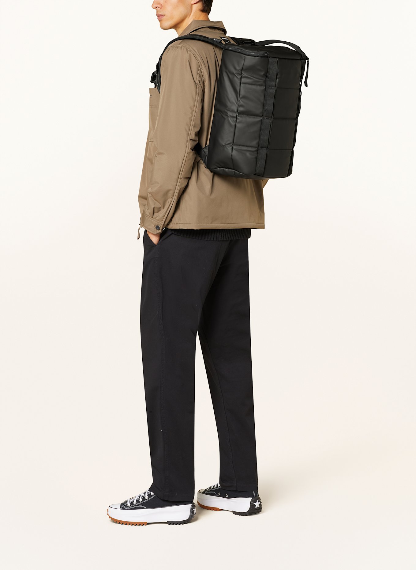 D_b_ ROAMER DUFFEL PACK 25 l backpack with laptop compartment: BLACK