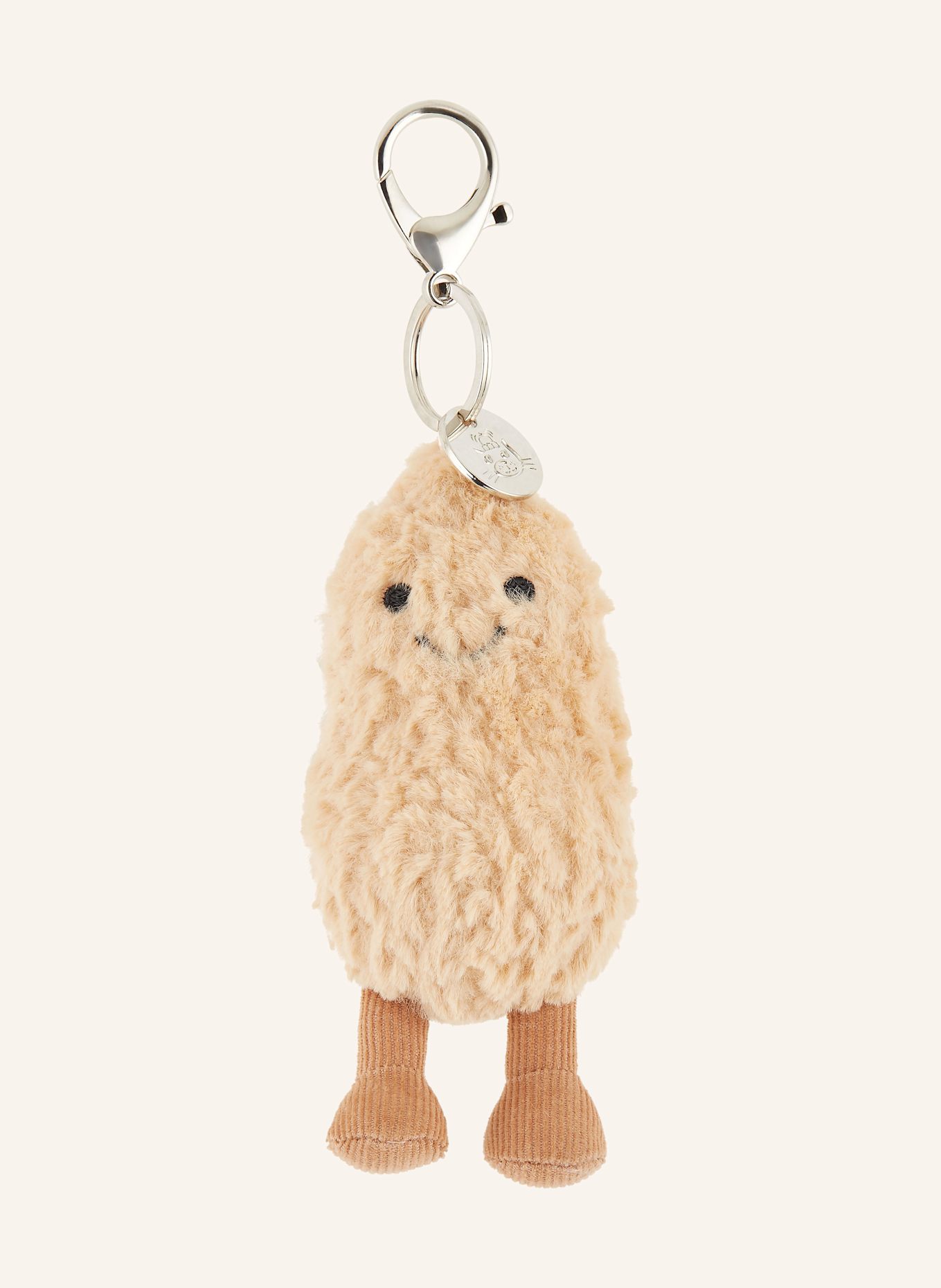 Jellycat Schlüssel- und Taschenanhänger AMUSEABLES PEANUT, Farbe: BEIGE (Bild 1)