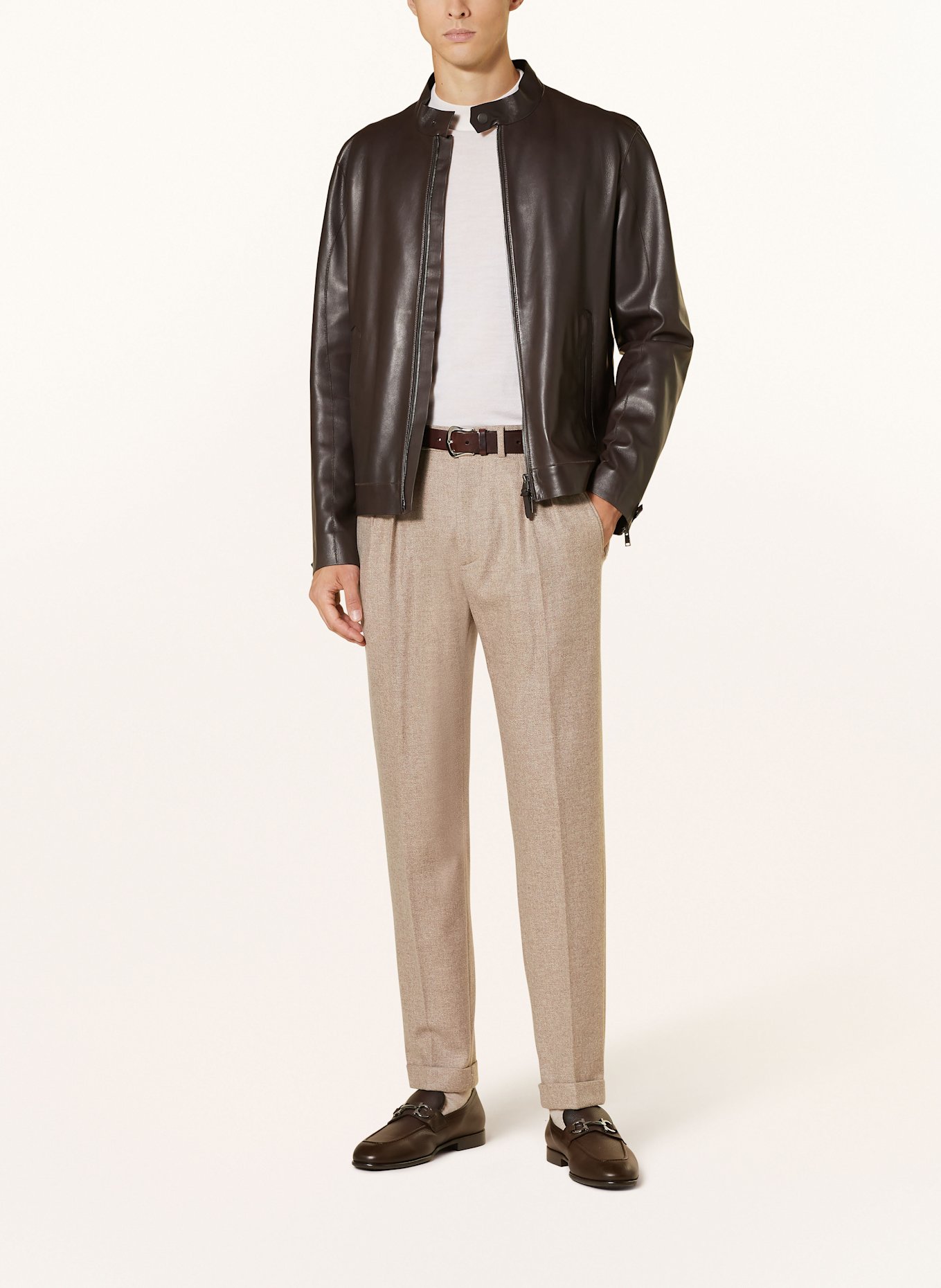 BOGLIOLI Chinos slim fit: BEIGE
