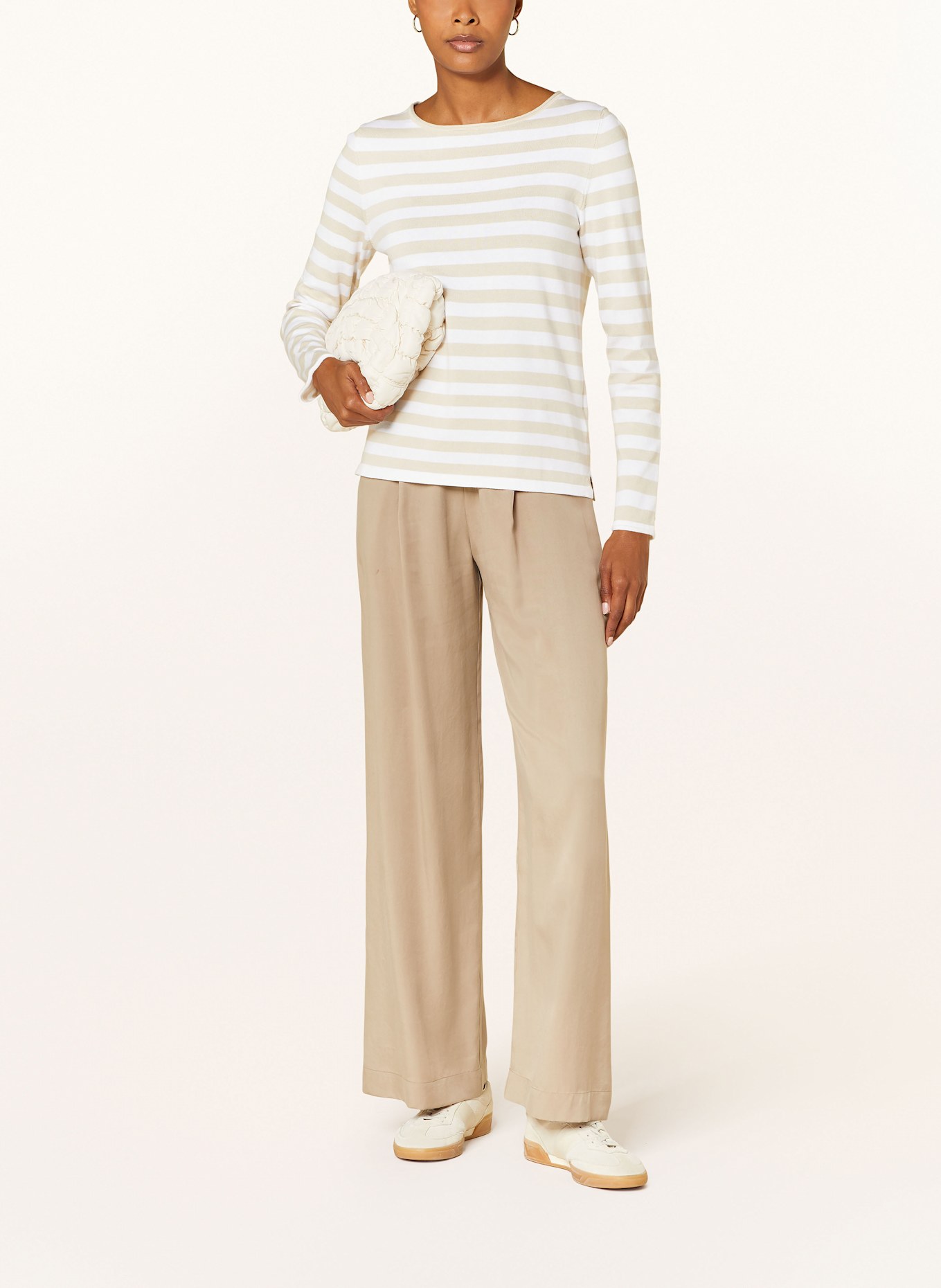 darling harbour Longsleeve: SAND / WEISS