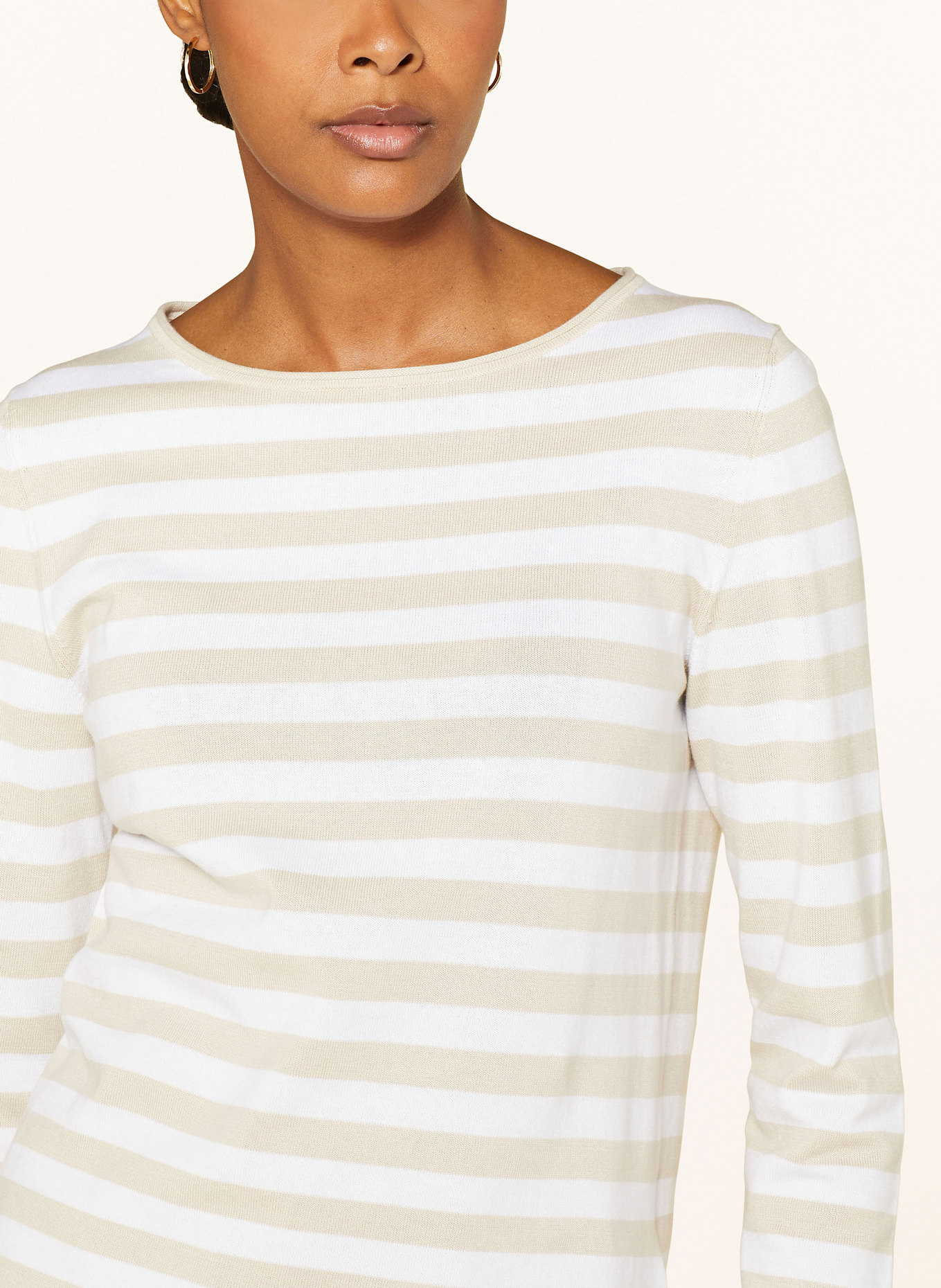 darling harbour Longsleeve: SAND / WEISS