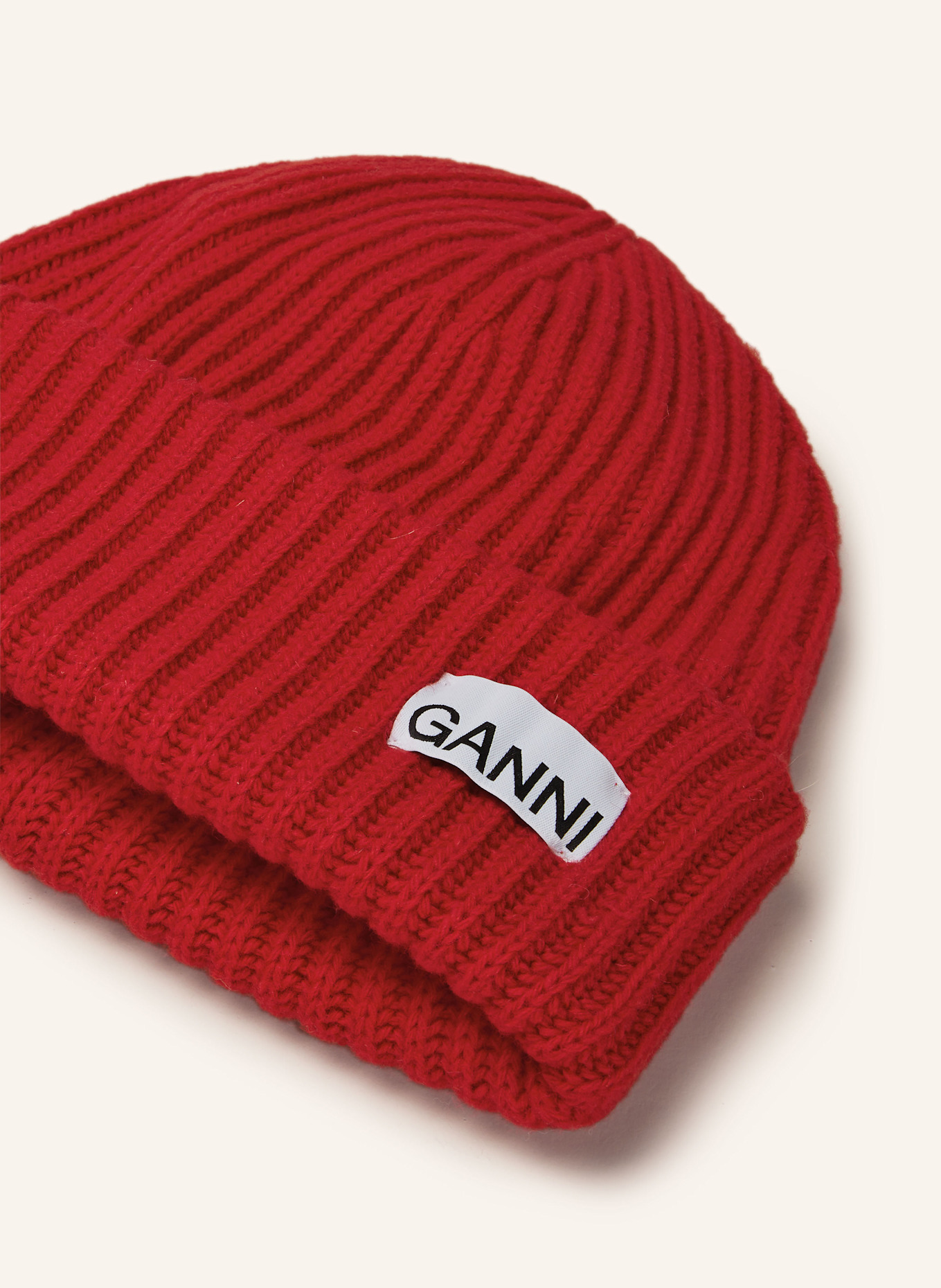 GANNI Mütze: ROT