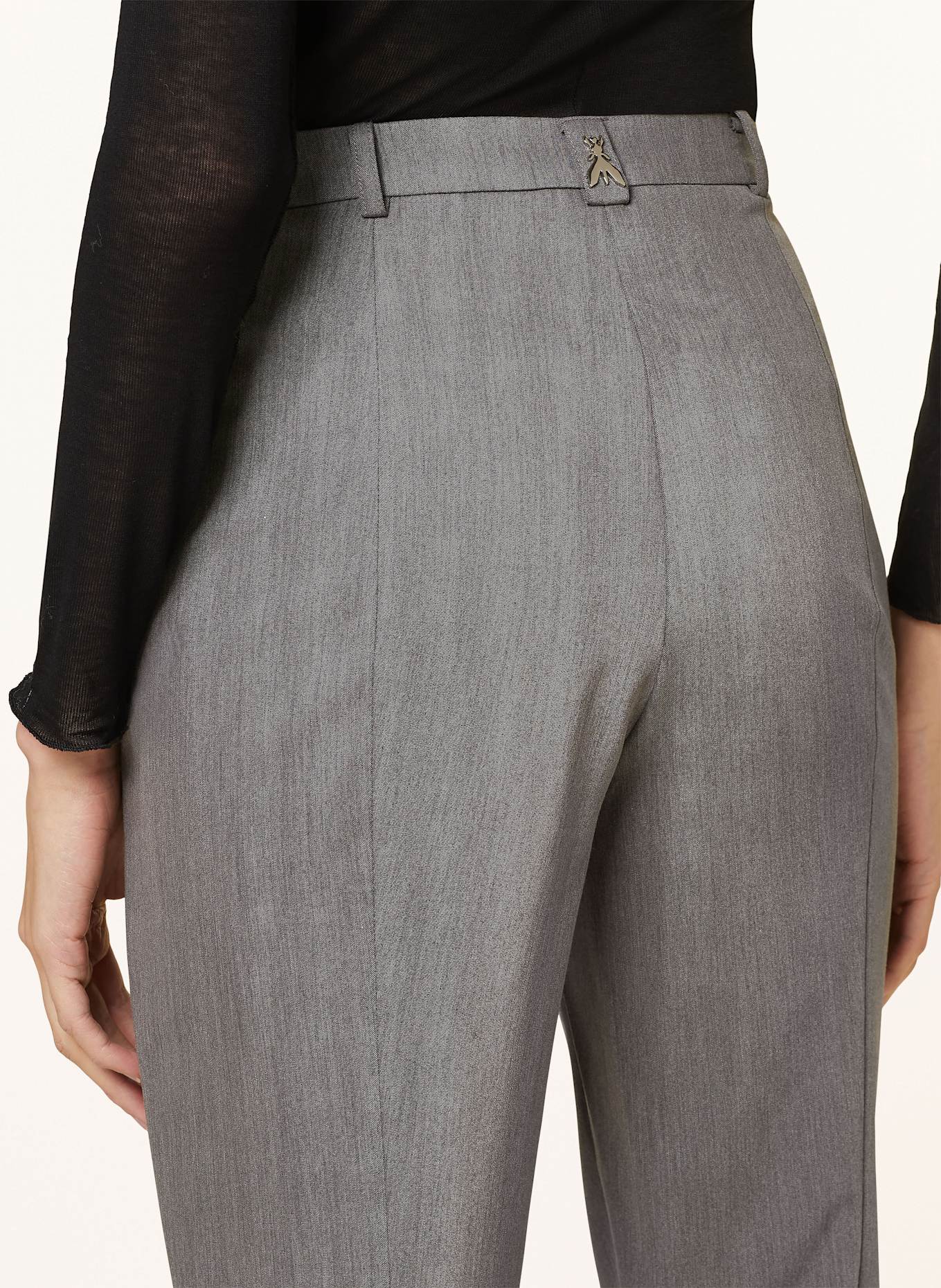 PATRIZIA PEPE 7/8 pants, Color: GRAY (Image 5)