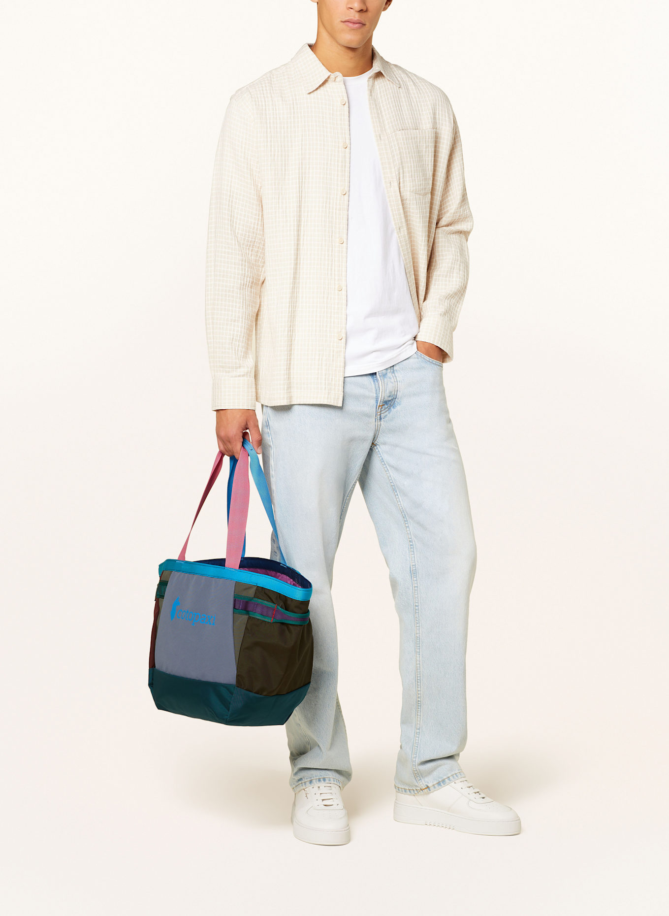 cotopaxi Shopper ALLPA 30L: DUNKELLILA / DUNKELGRÜN / BRAUN