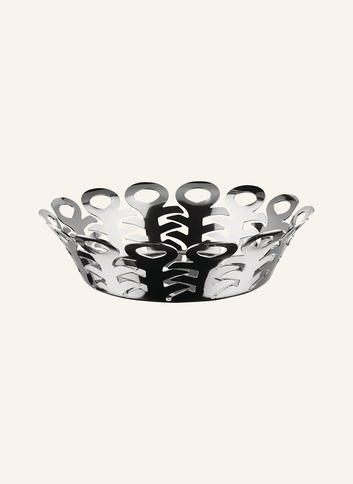 ALESSI Schale VIMINI: SILBER
