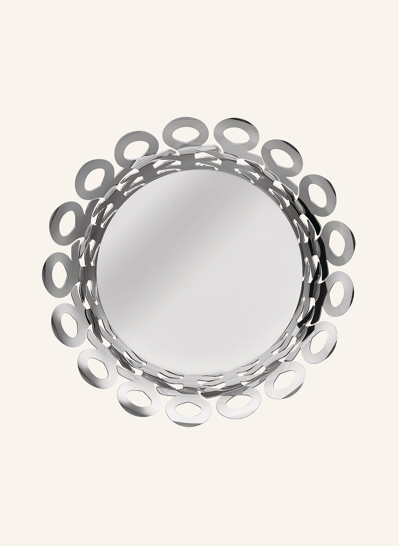 ALESSI Schale VIMINI: SILBER