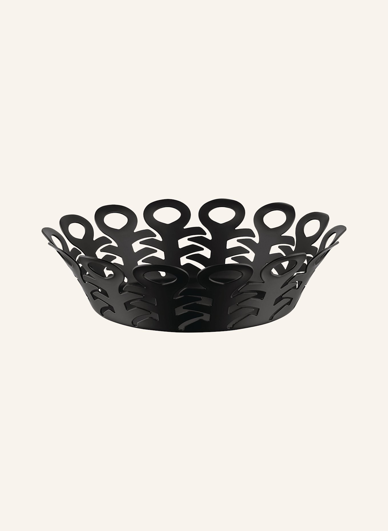 ALESSI Schale VIMINI: SCHWARZ