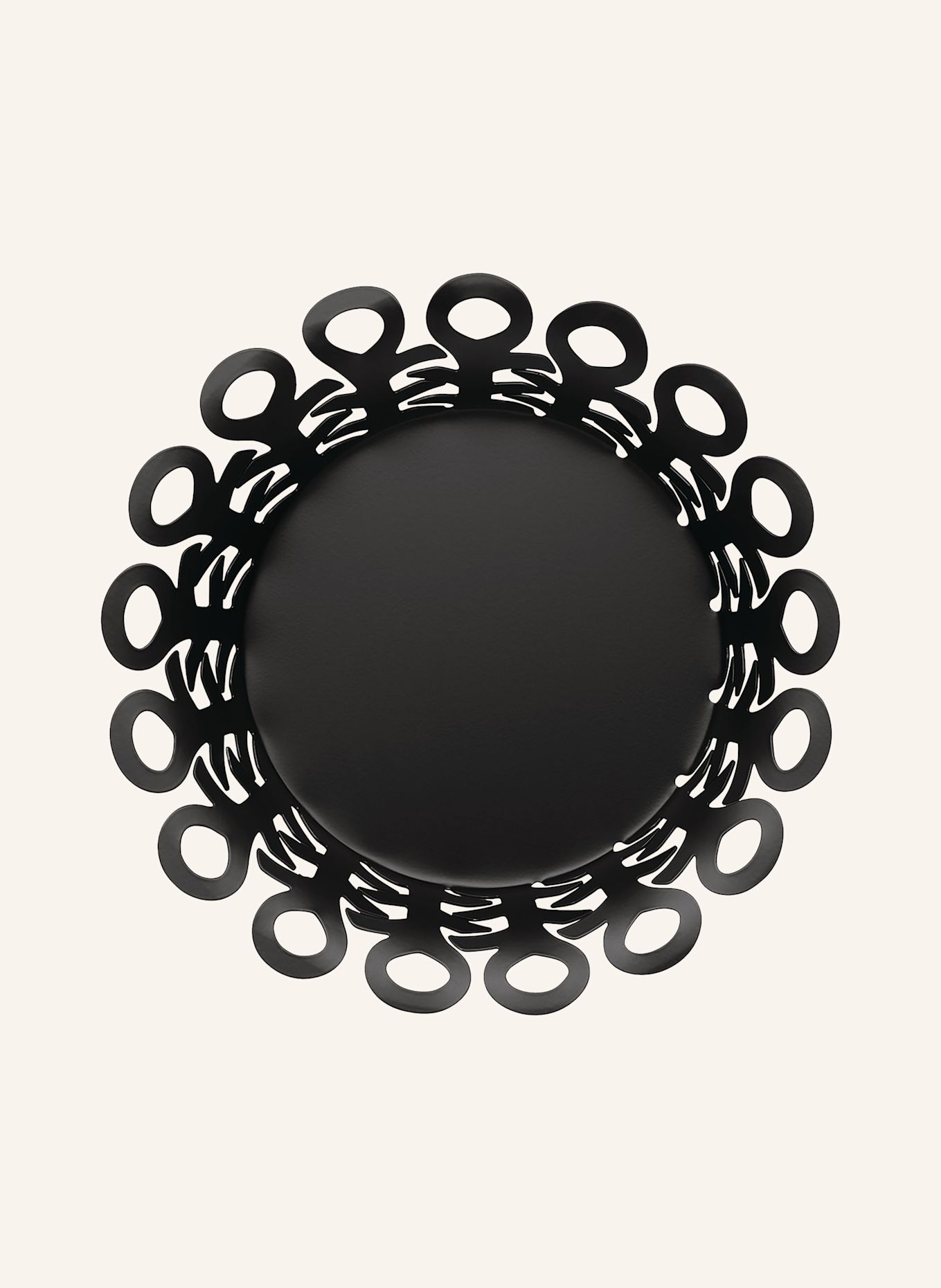 ALESSI Schale VIMINI: SCHWARZ