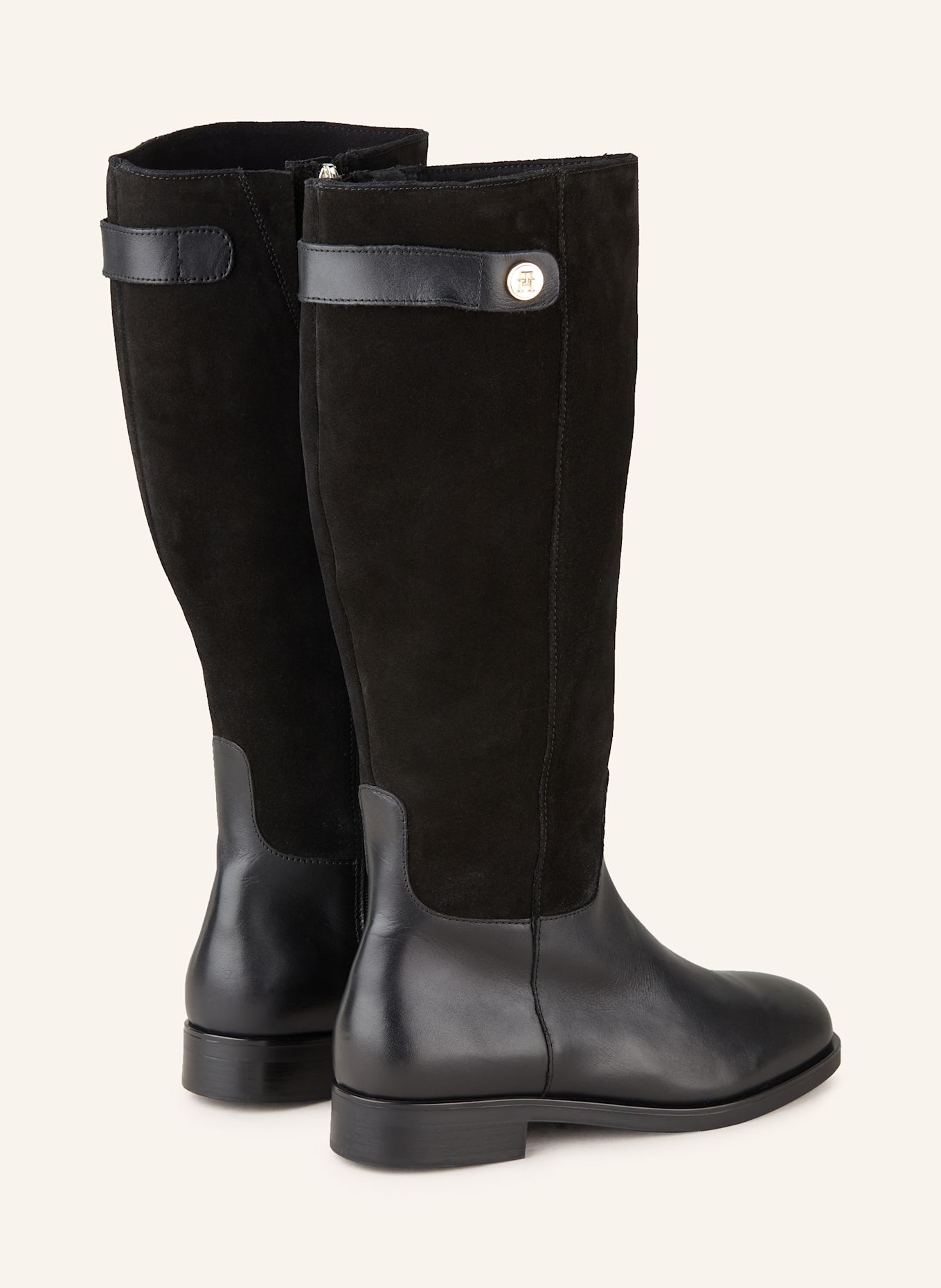 TOMMY HILFIGER Stiefel: SCHWARZ