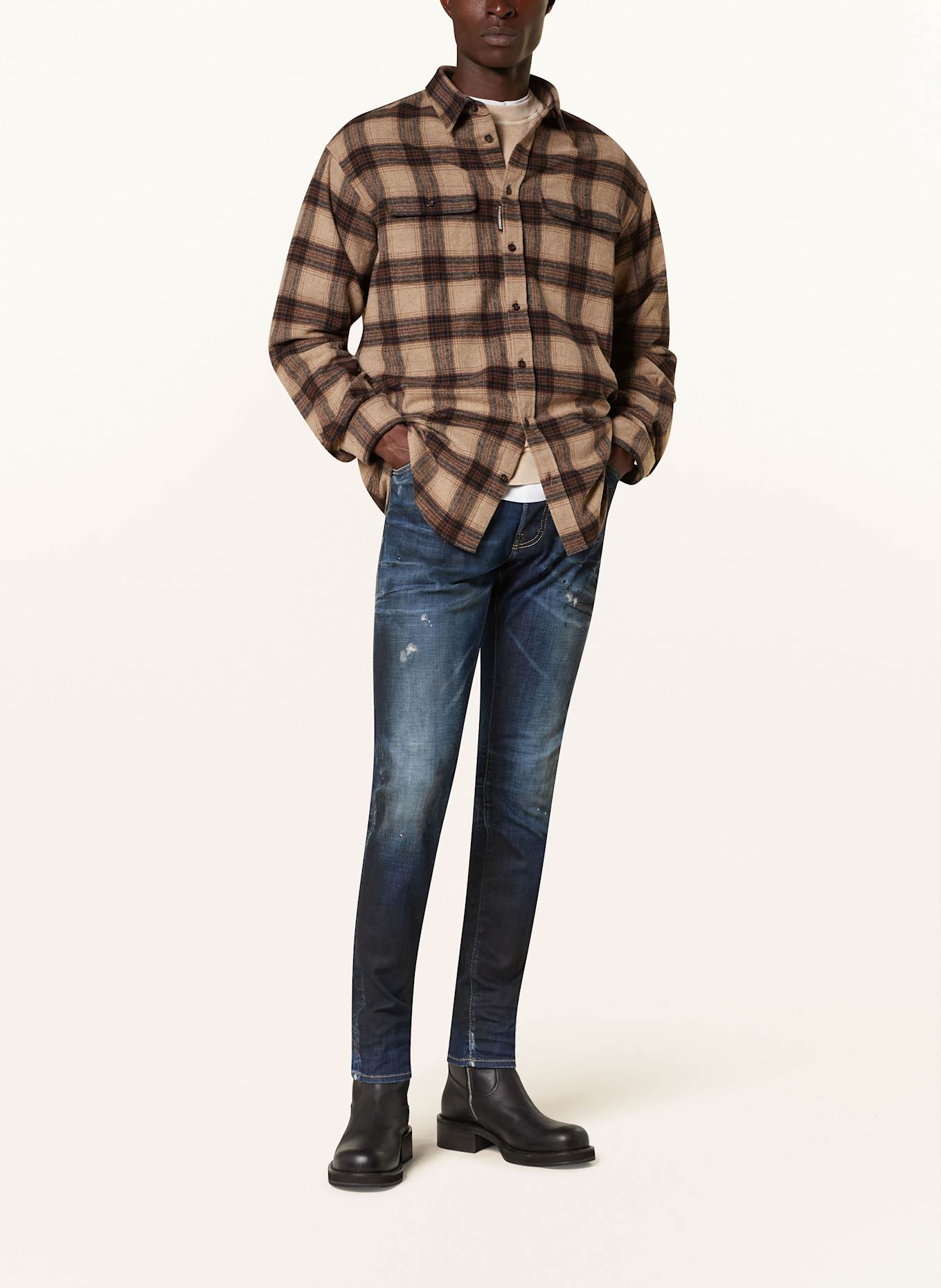 DSQUARED2 Hemd Comfort Fit: keine zusätzlichen Zollgebühren und Verzollungskosten