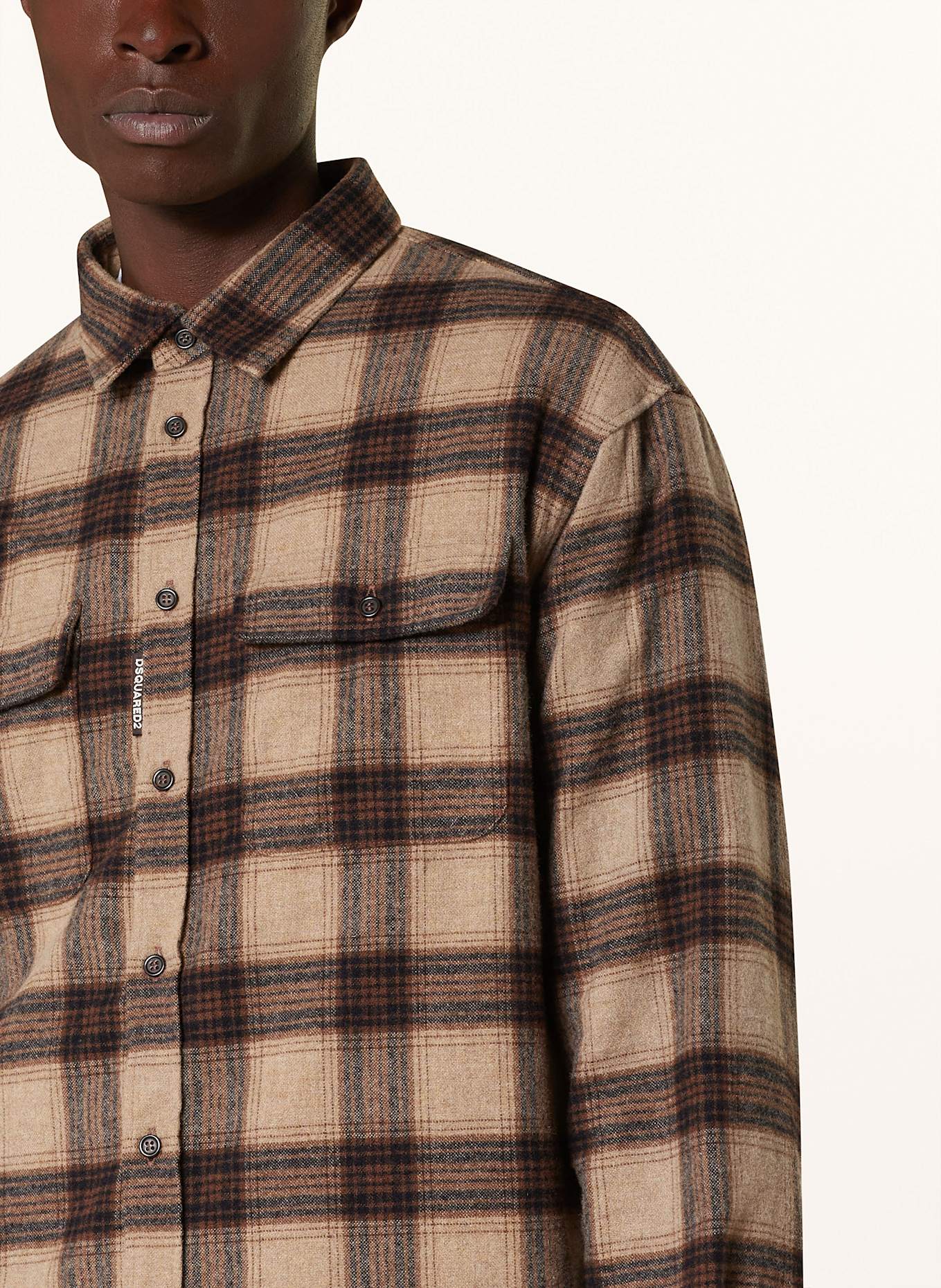 DSQUARED2 Hemd Comfort Fit: keine zusätzlichen Zollgebühren und Verzollungskosten
