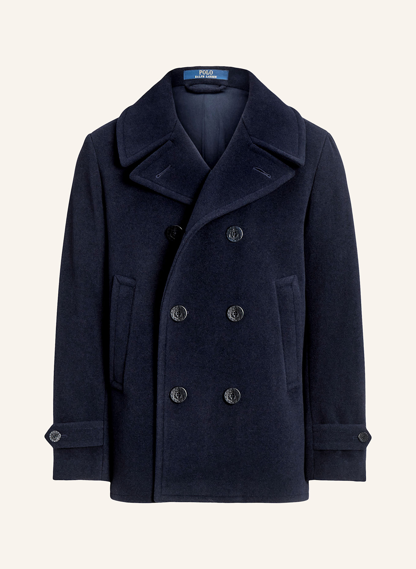 Ralph lauren grey peacoat clearance