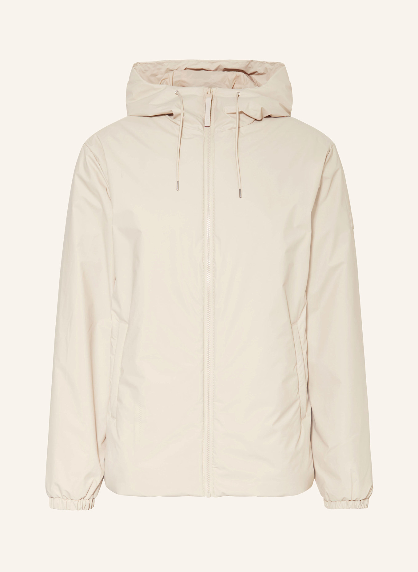 RAINS LOHJA rain jacket, Color: BEIGE (Image 1)