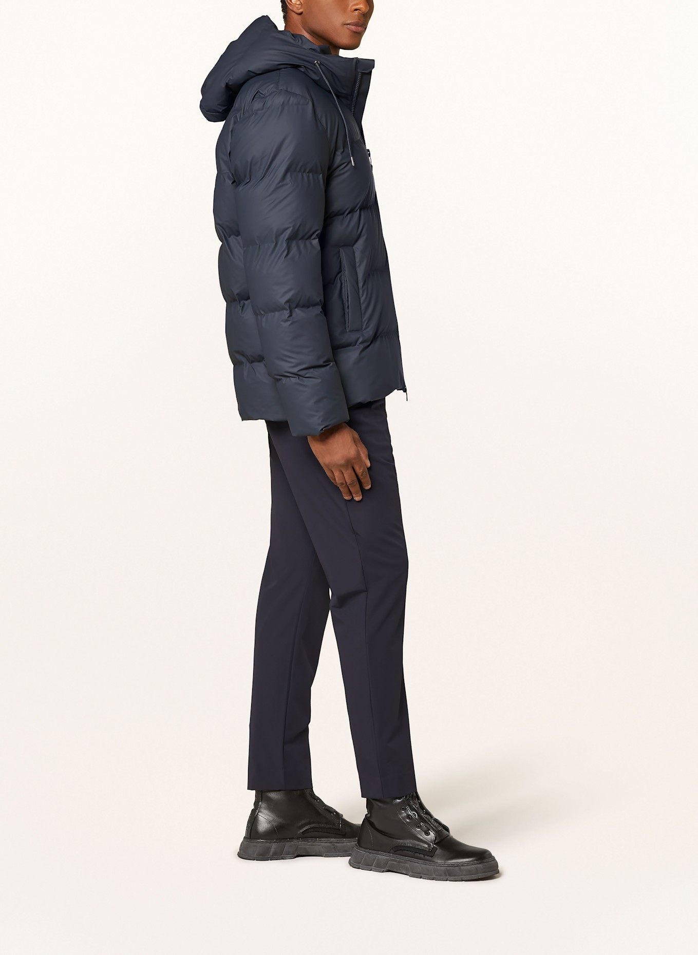 RAINS Steppjacke ALTA: DUNKELBLAU