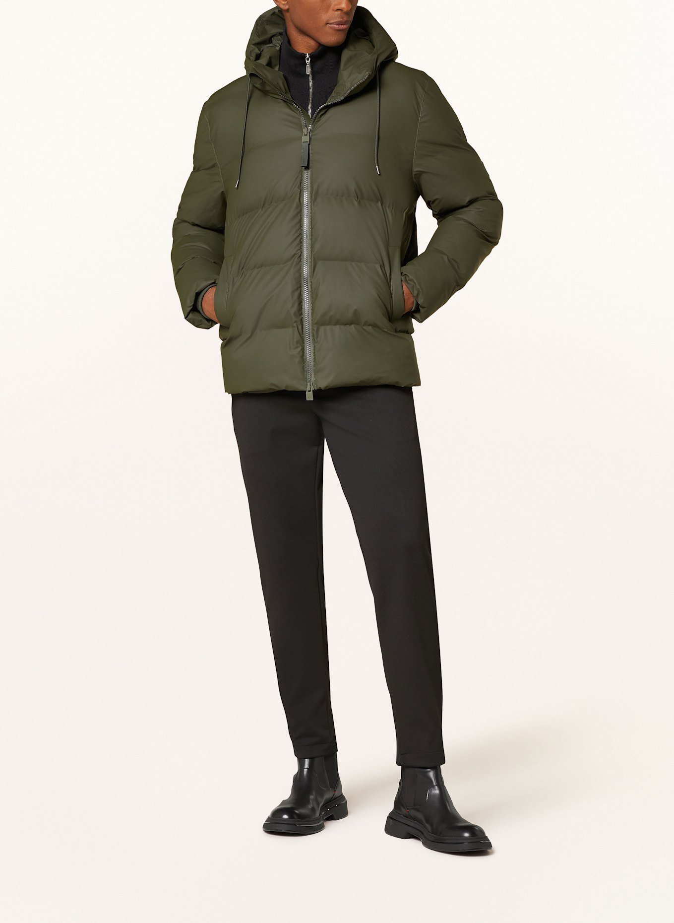 RAINS Steppjacke ALTA: KHAKI