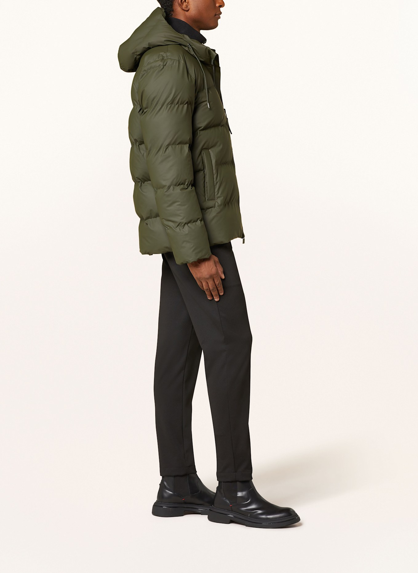 RAINS Steppjacke ALTA: KHAKI