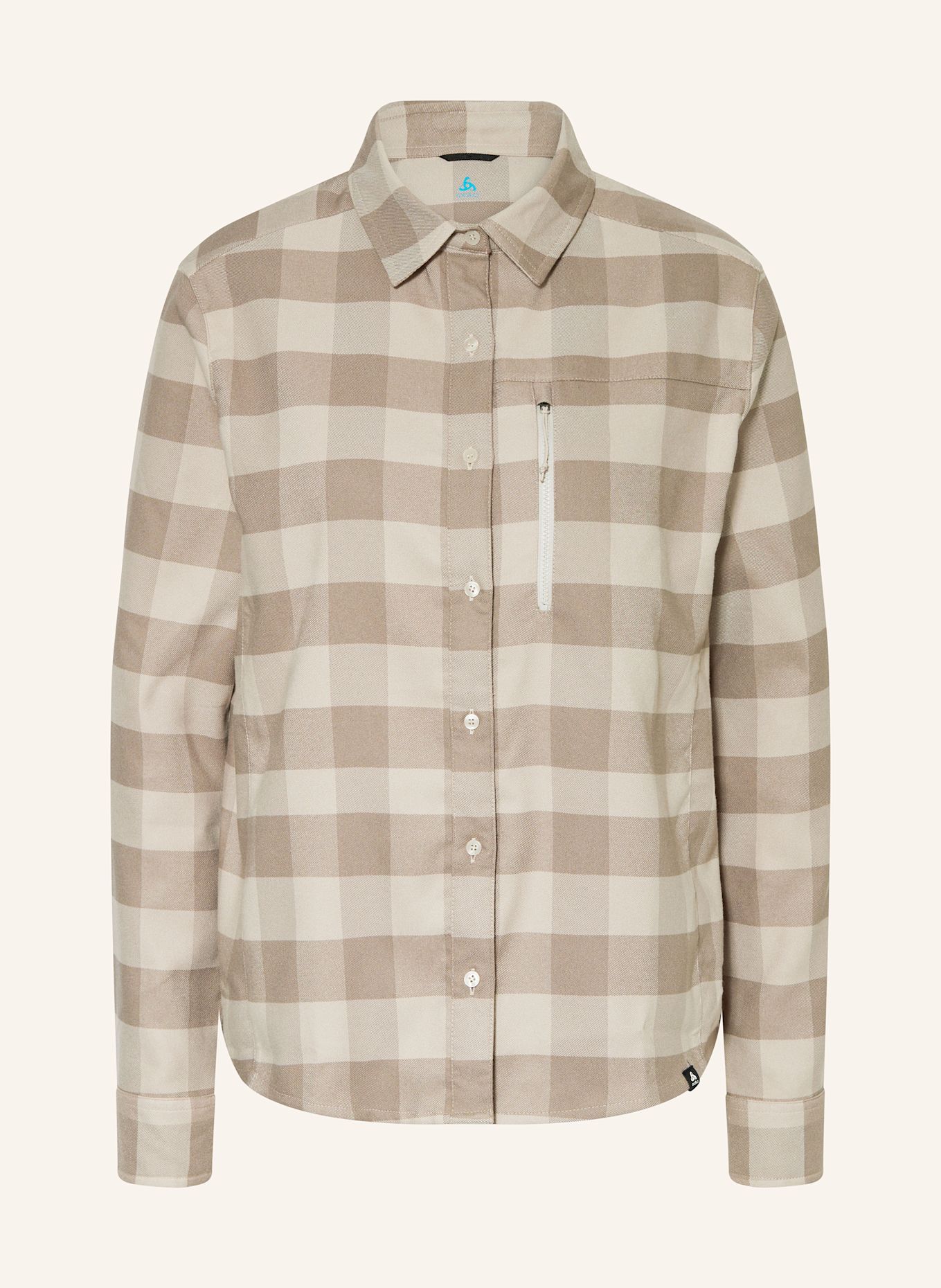 odlo Outdoor blouse ESSENTIAL: GRAY / LIGHT GRAY