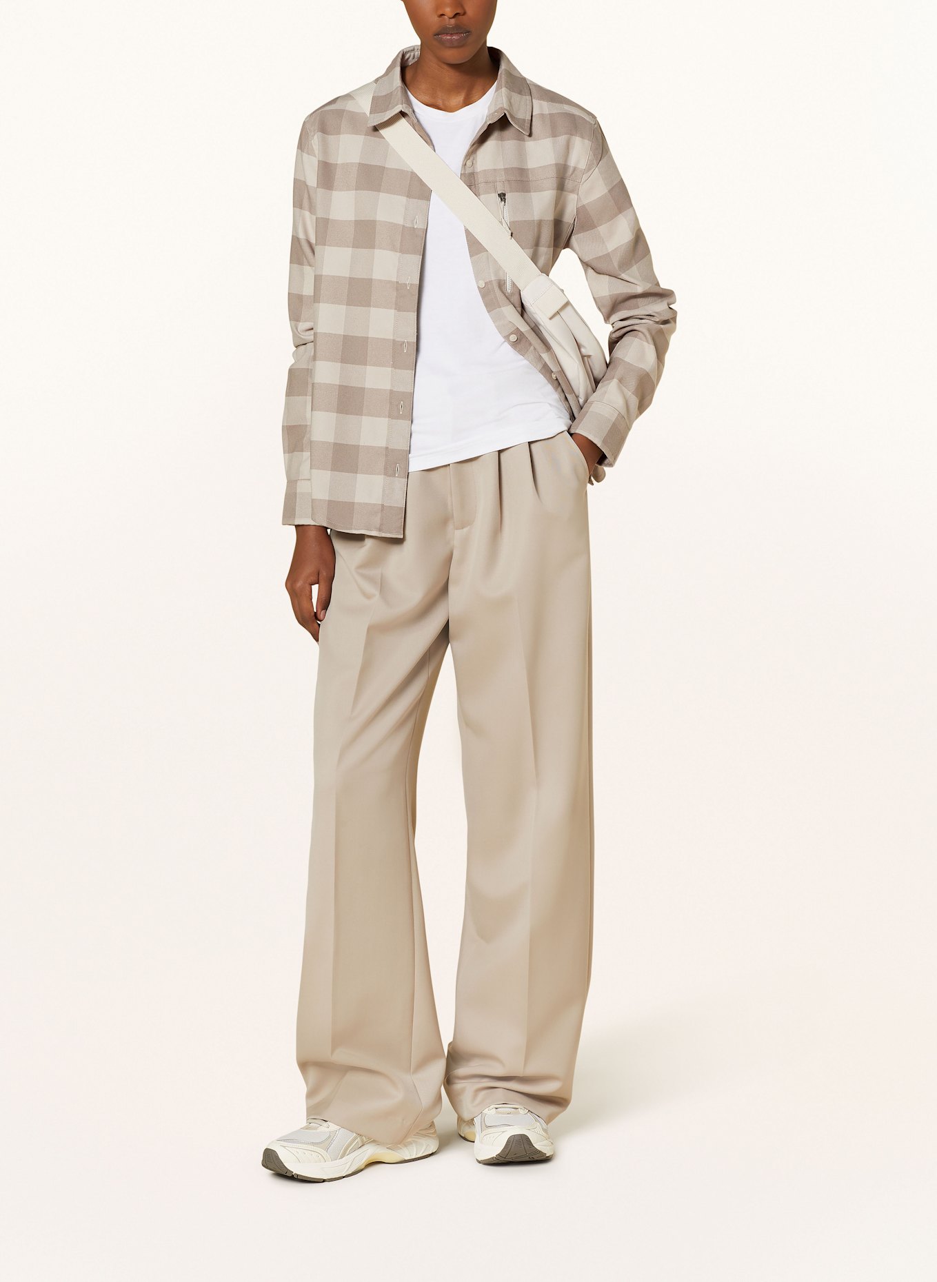 odlo Outdoor blouse ESSENTIAL: GRAY / LIGHT GRAY