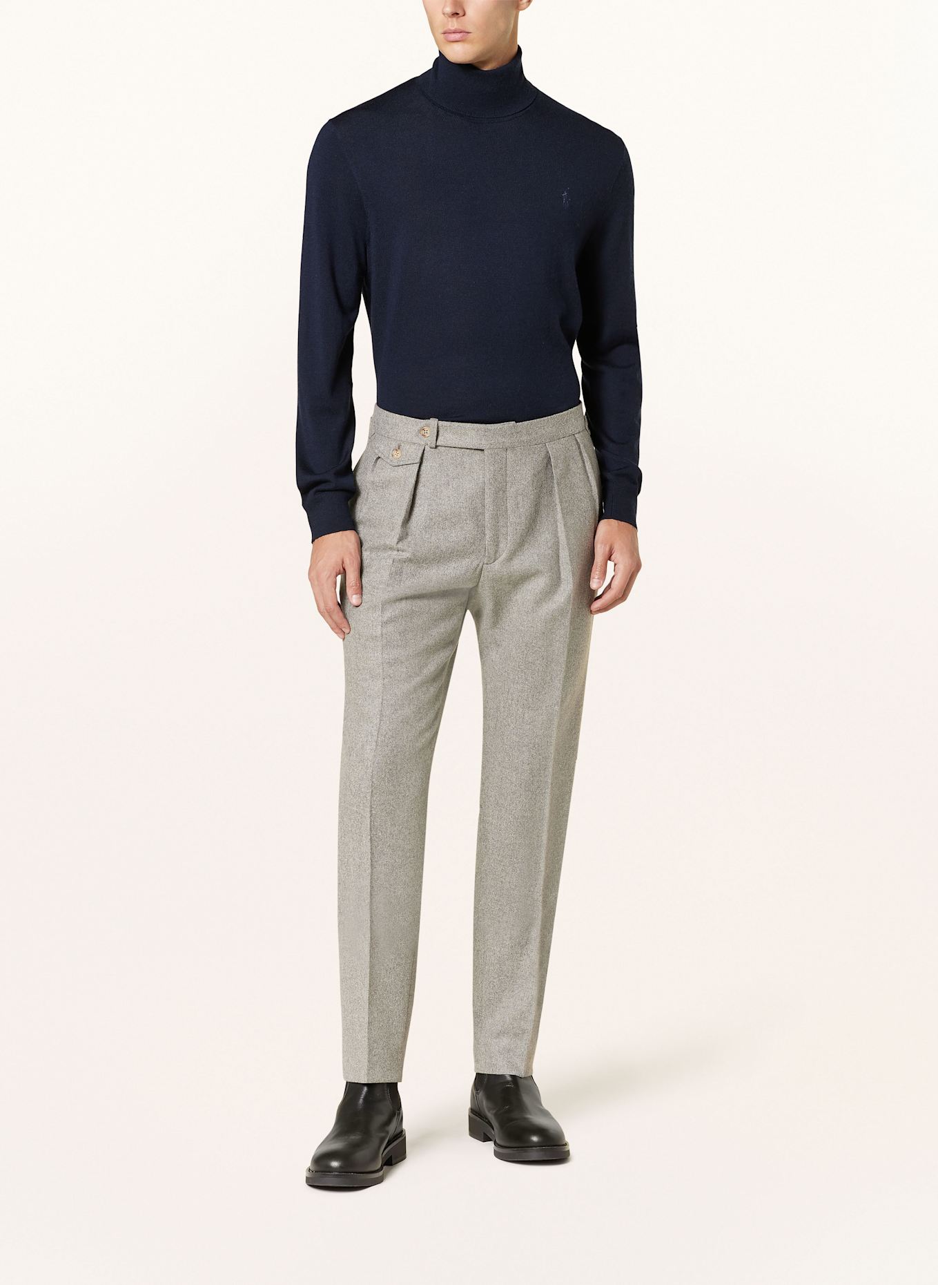 POLO RALPH LAUREN Rollkragenpullover: DUNKELBLAU