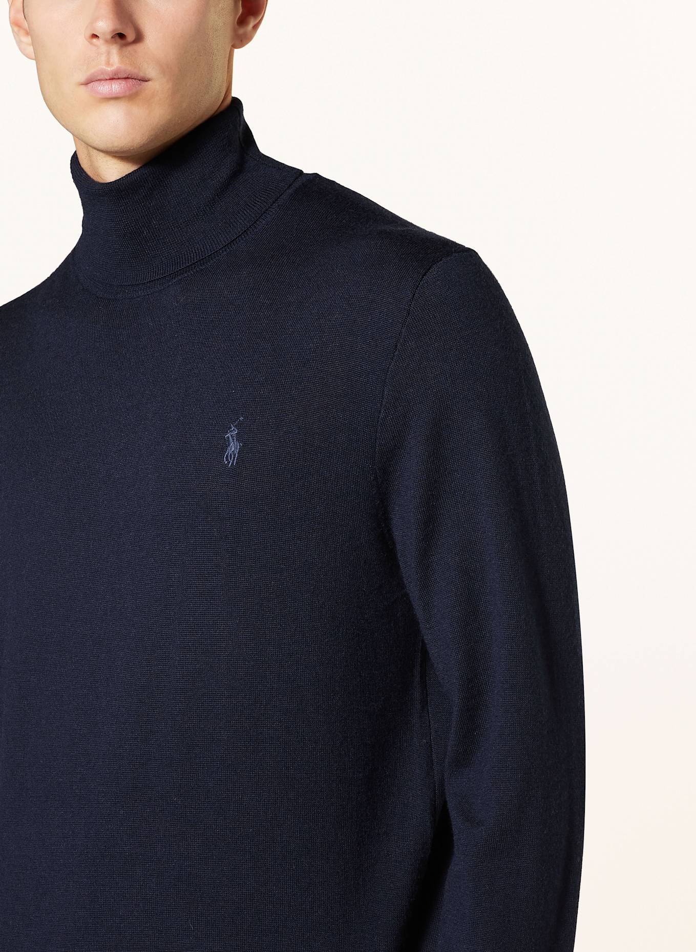 POLO RALPH LAUREN Rollkragenpullover: DUNKELBLAU