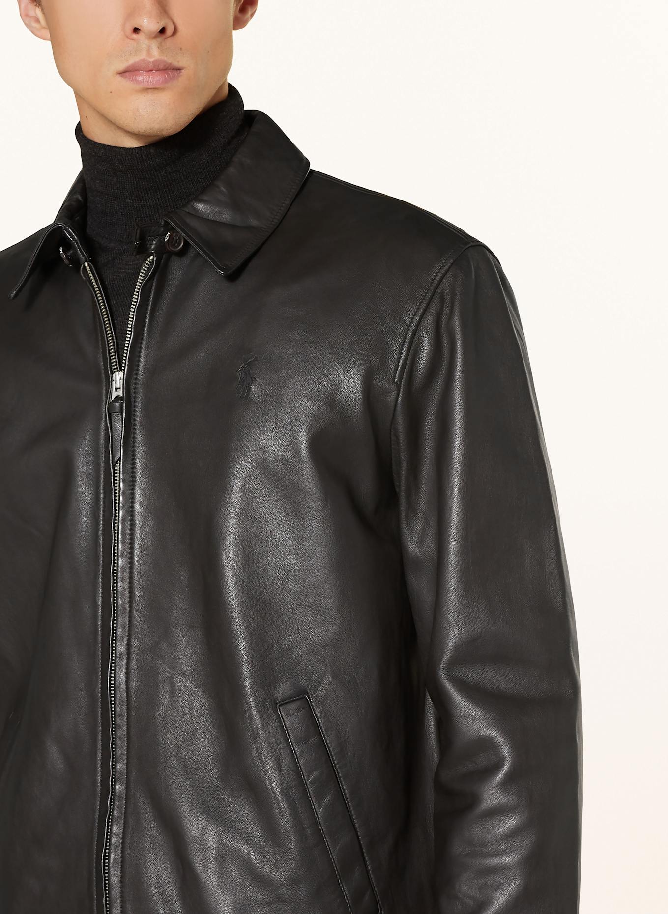POLO RALPH LAUREN Leather jacket
