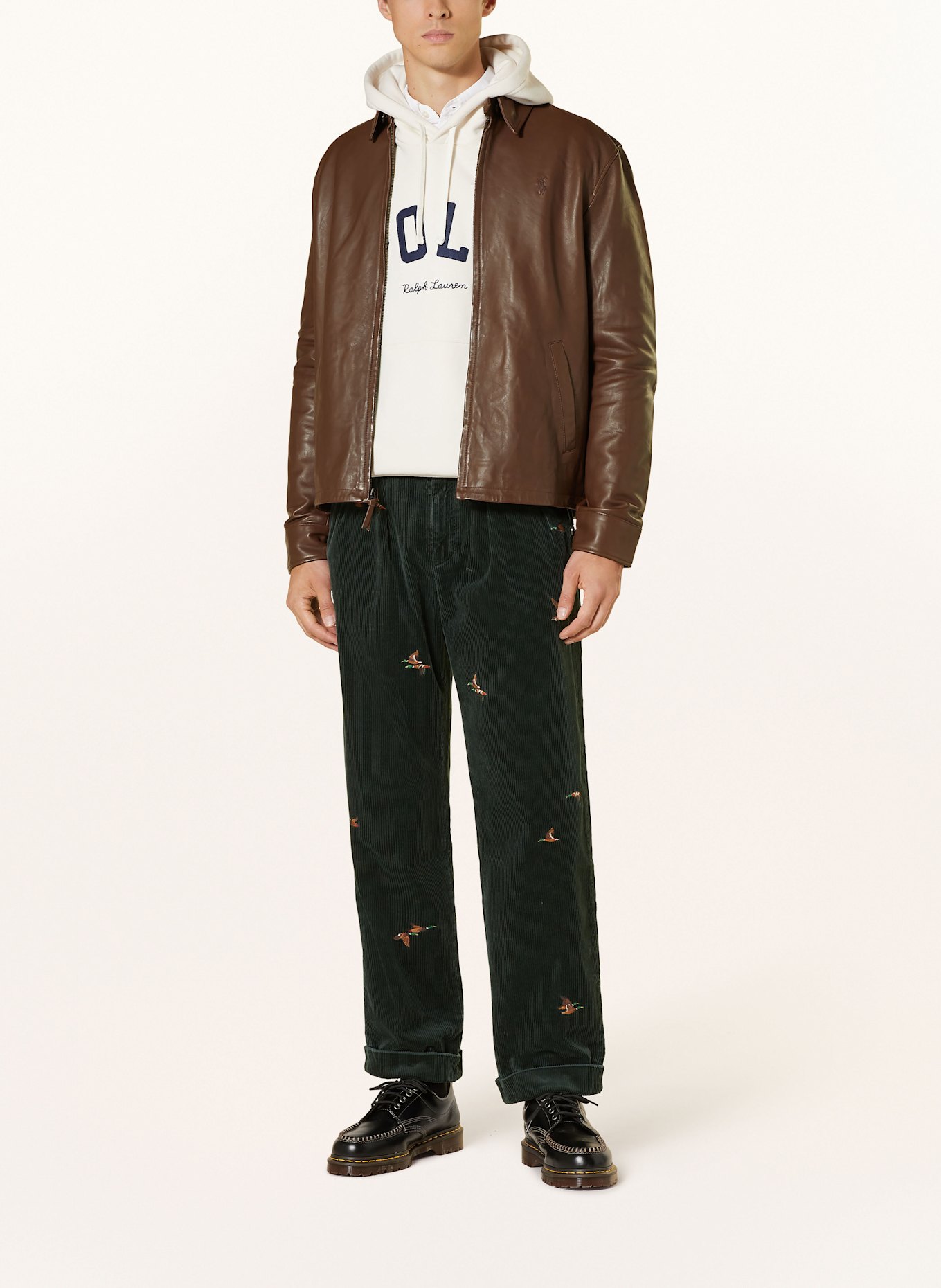 POLO RALPH LAUREN Leather jacket