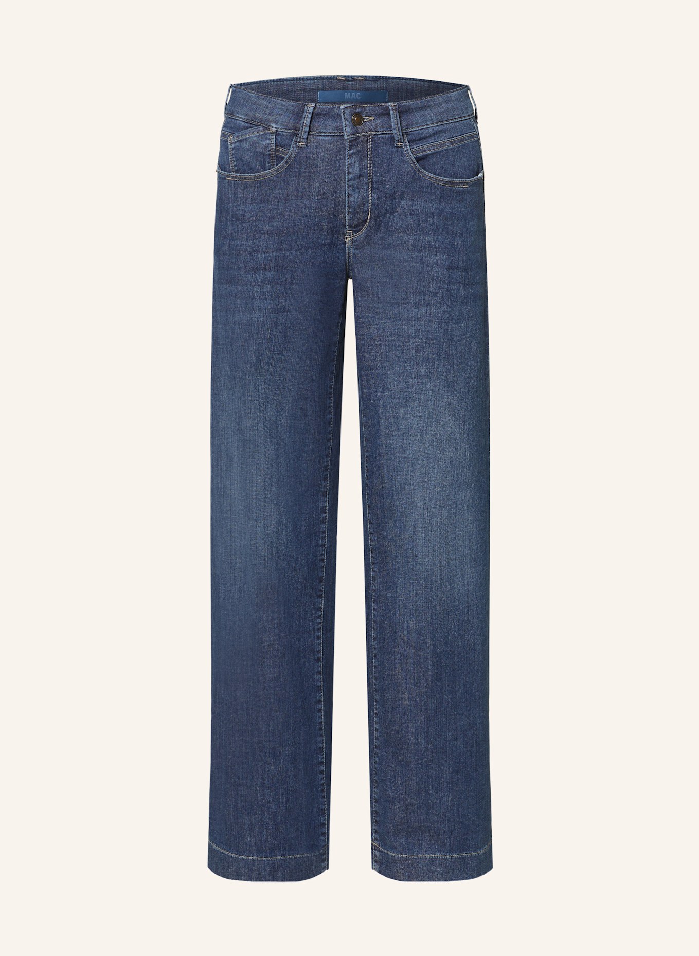 MAC Straight jeans Caprea PALAZZO, Color: Balenciaga Slim Cotton jeans Caprea (Image 1)