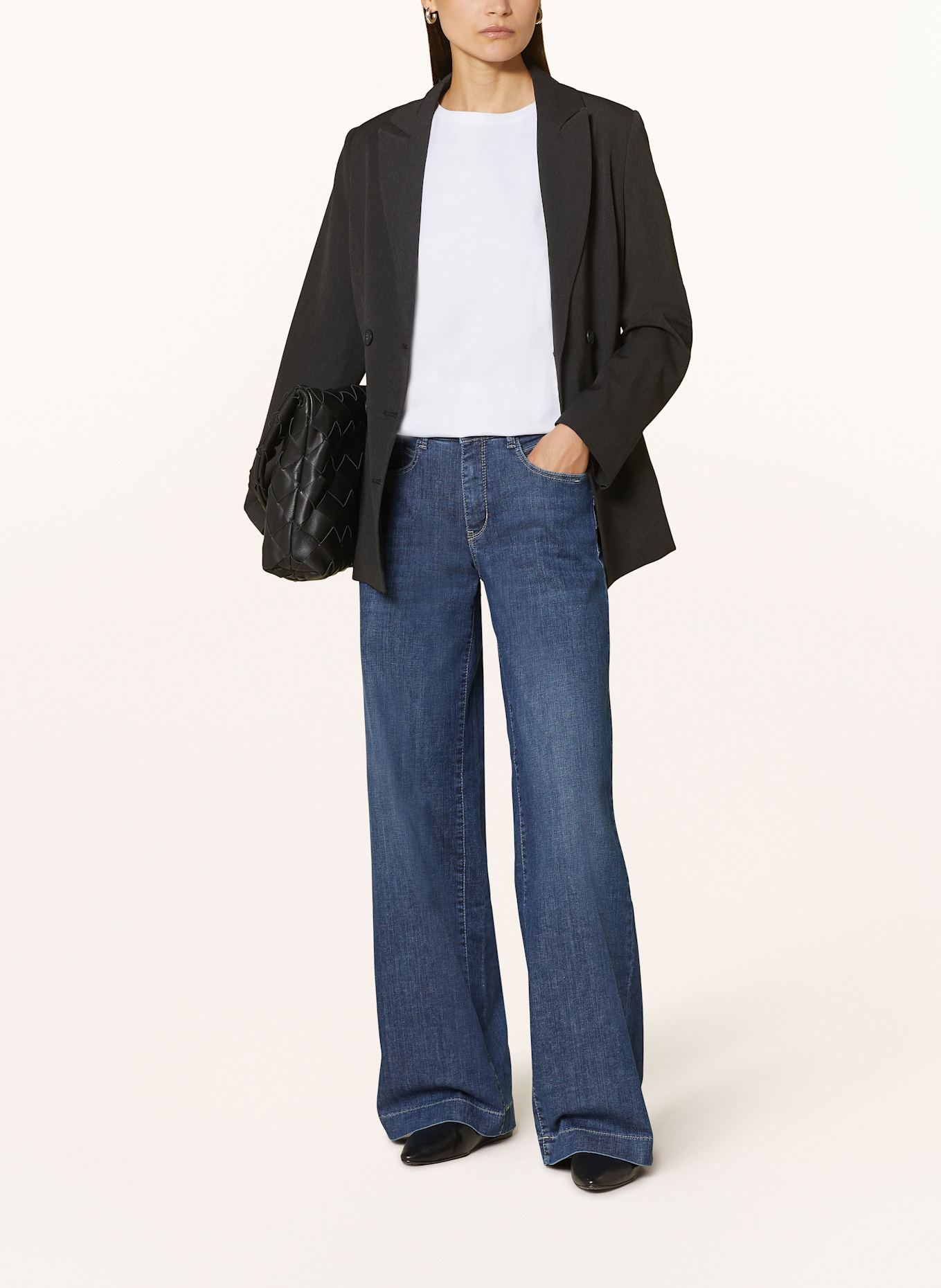 MAC Straight jeans Caprea PALAZZO, Color: Balenciaga Slim Cotton jeans Caprea (Image 2)
