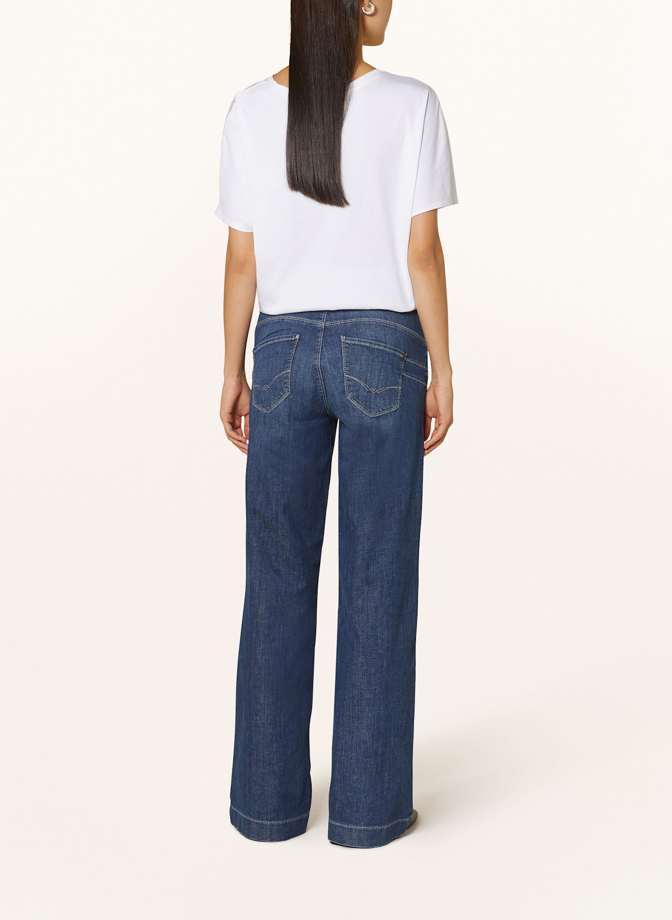 MAC Straight jeans Caprea PALAZZO, Color: Balenciaga Slim Cotton jeans Caprea (Image 3)